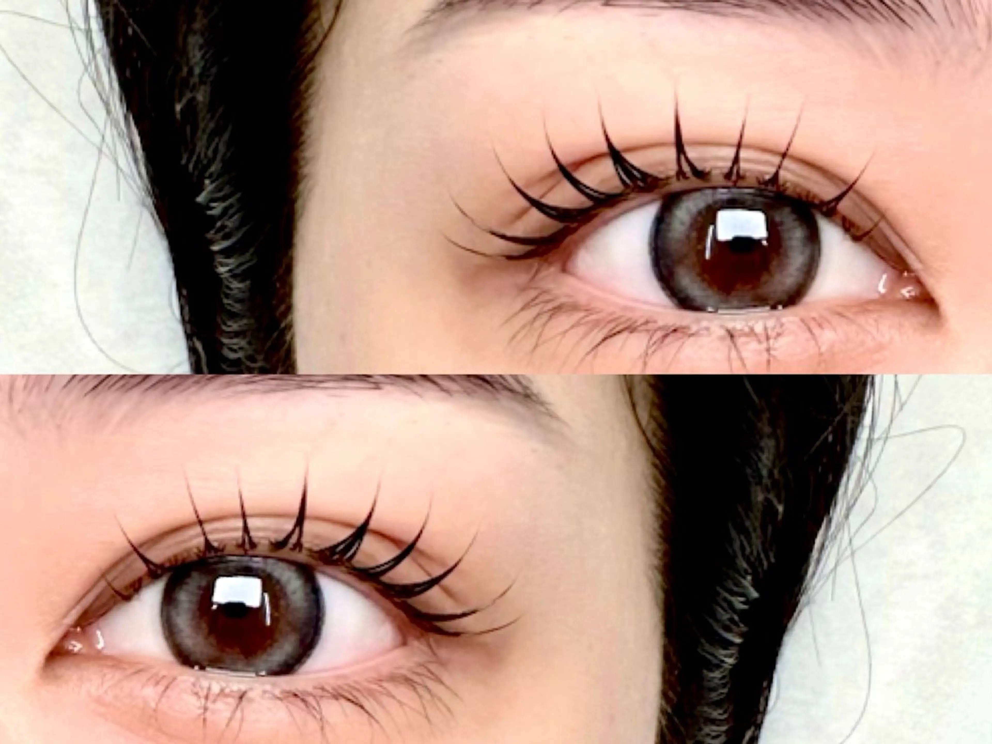 マツエク・マツパ パリジェンヌラッシュリフト まつげパーマ 一重×まつ毛パーマ マツパ eyelash&eyebrow Luminous所属・Luminous まつげ&眉毛 専門店のマツエク・マツパデザイン