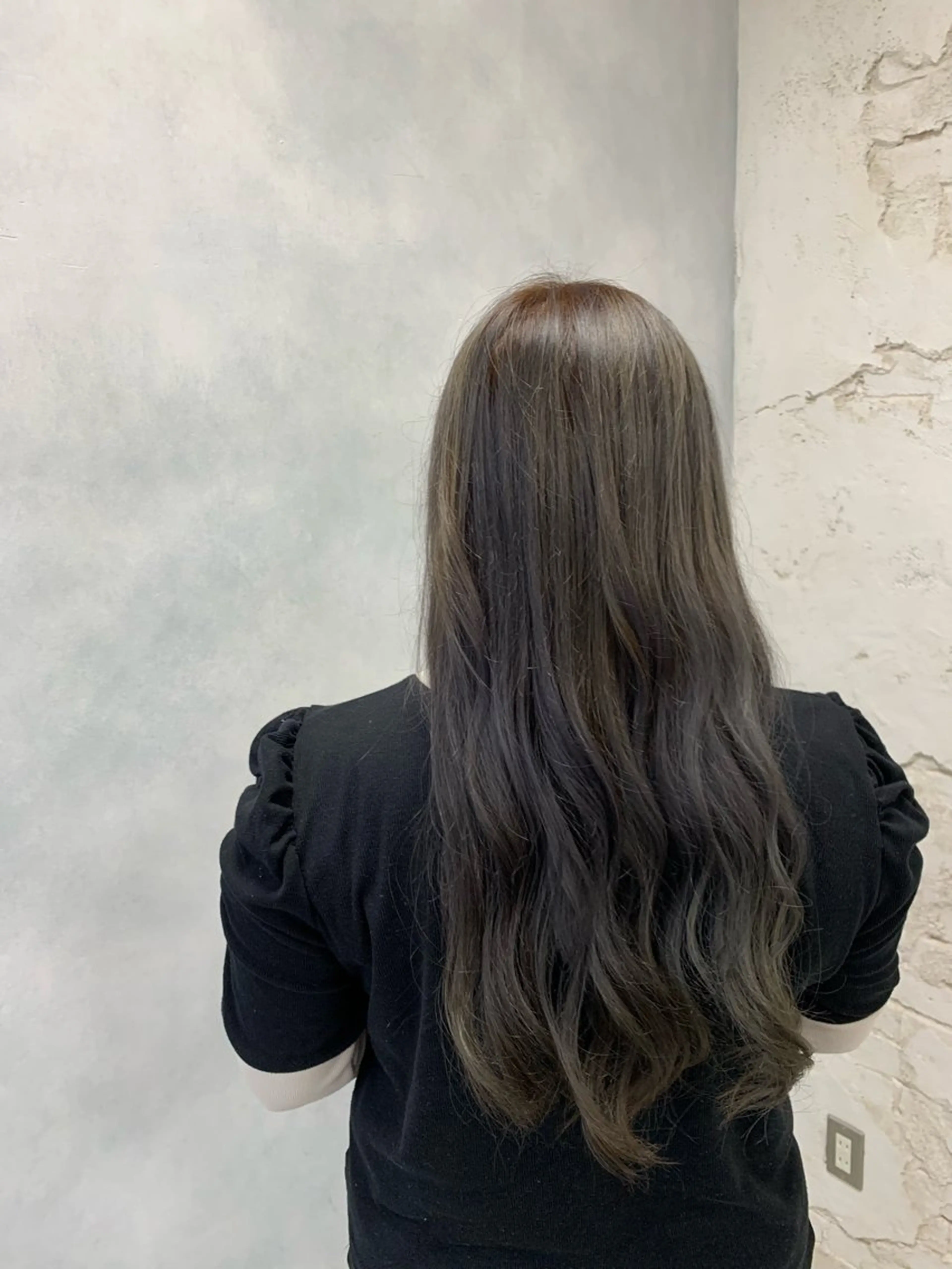 ロング ヘアカラー トリートメント 🌶推しカラー RINA🌶´-のヘアスタイル