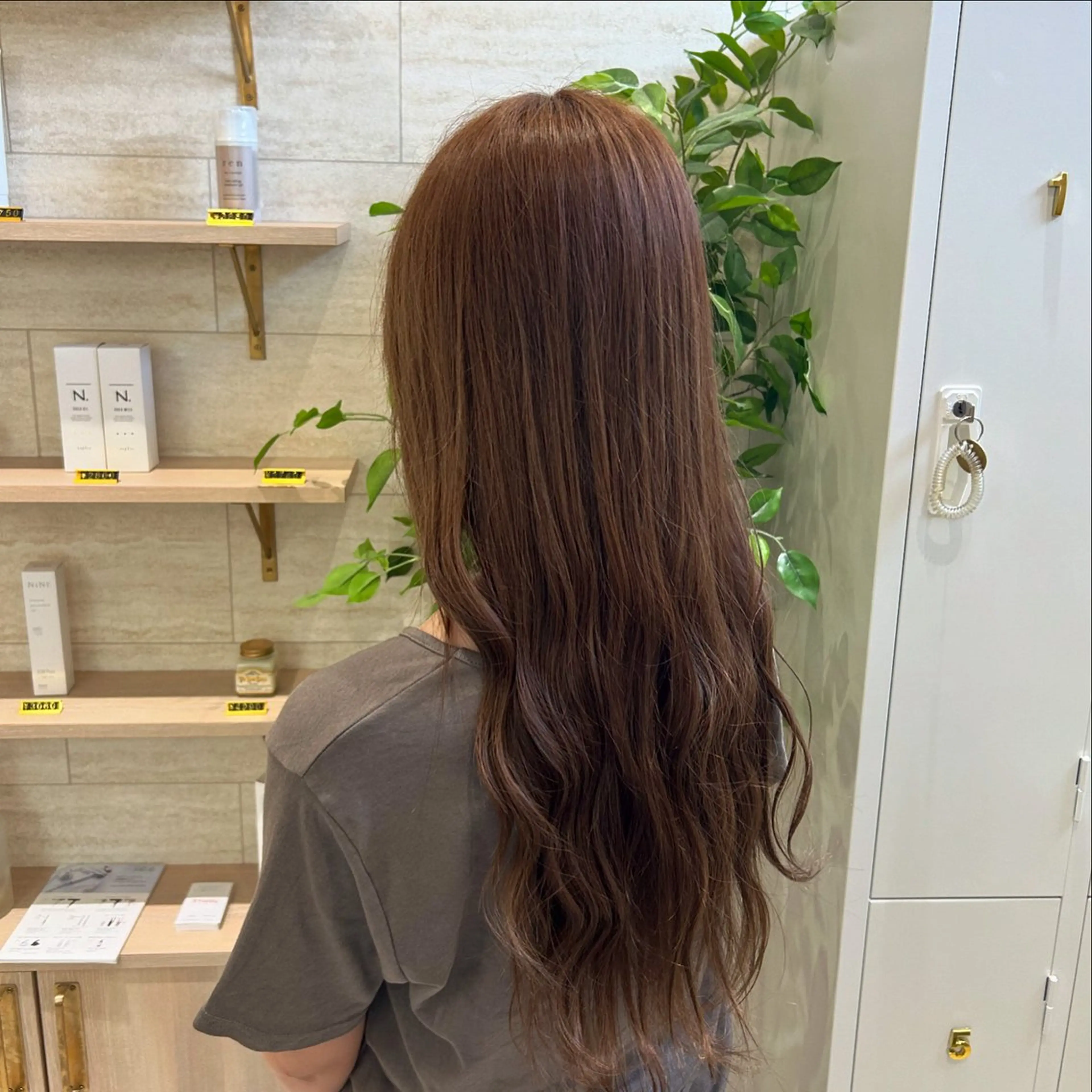 カラー グレージュ Zina熊本 /花菜のヘアスタイル