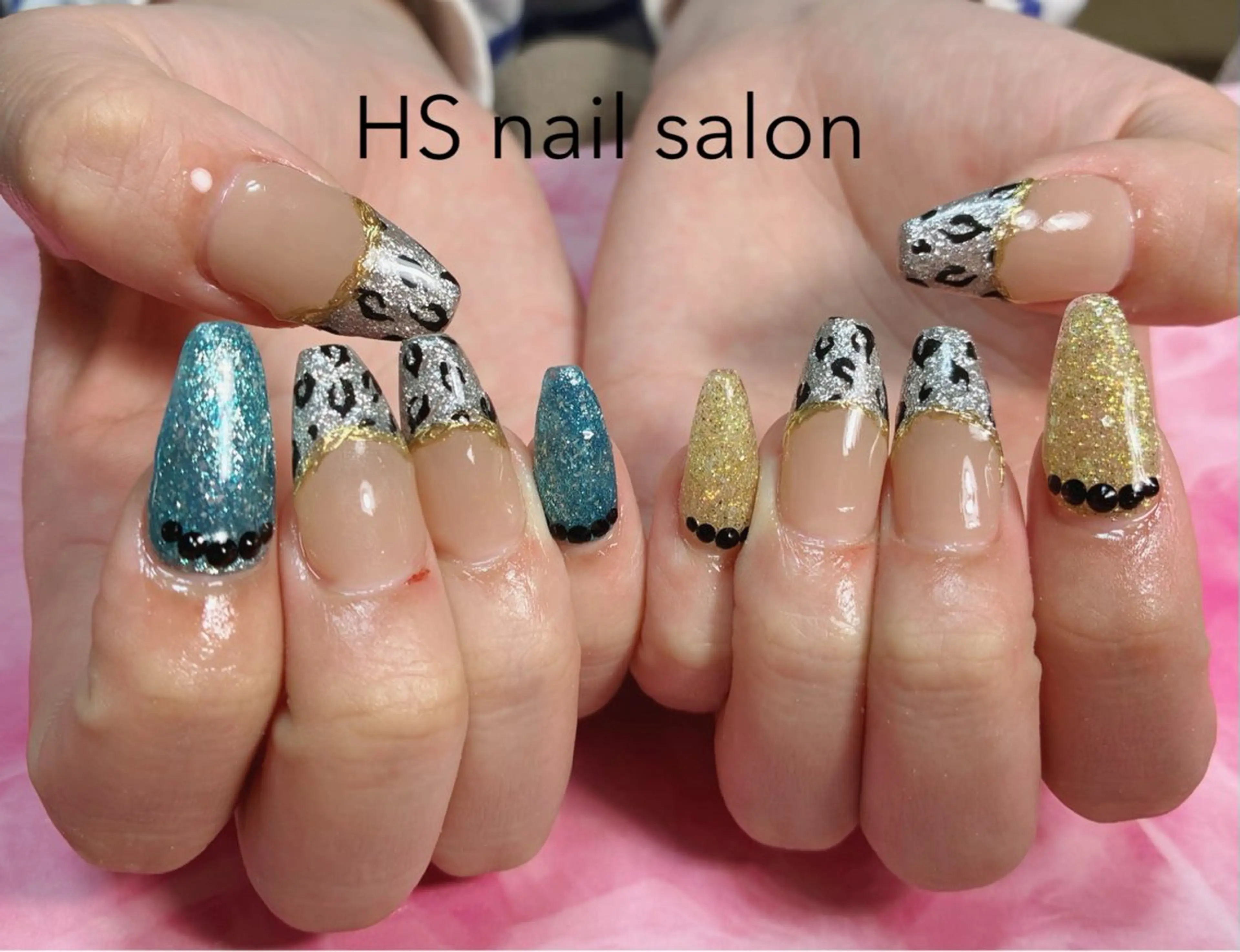 ロング ハンドネイル hs nail salonのネイルデザイン