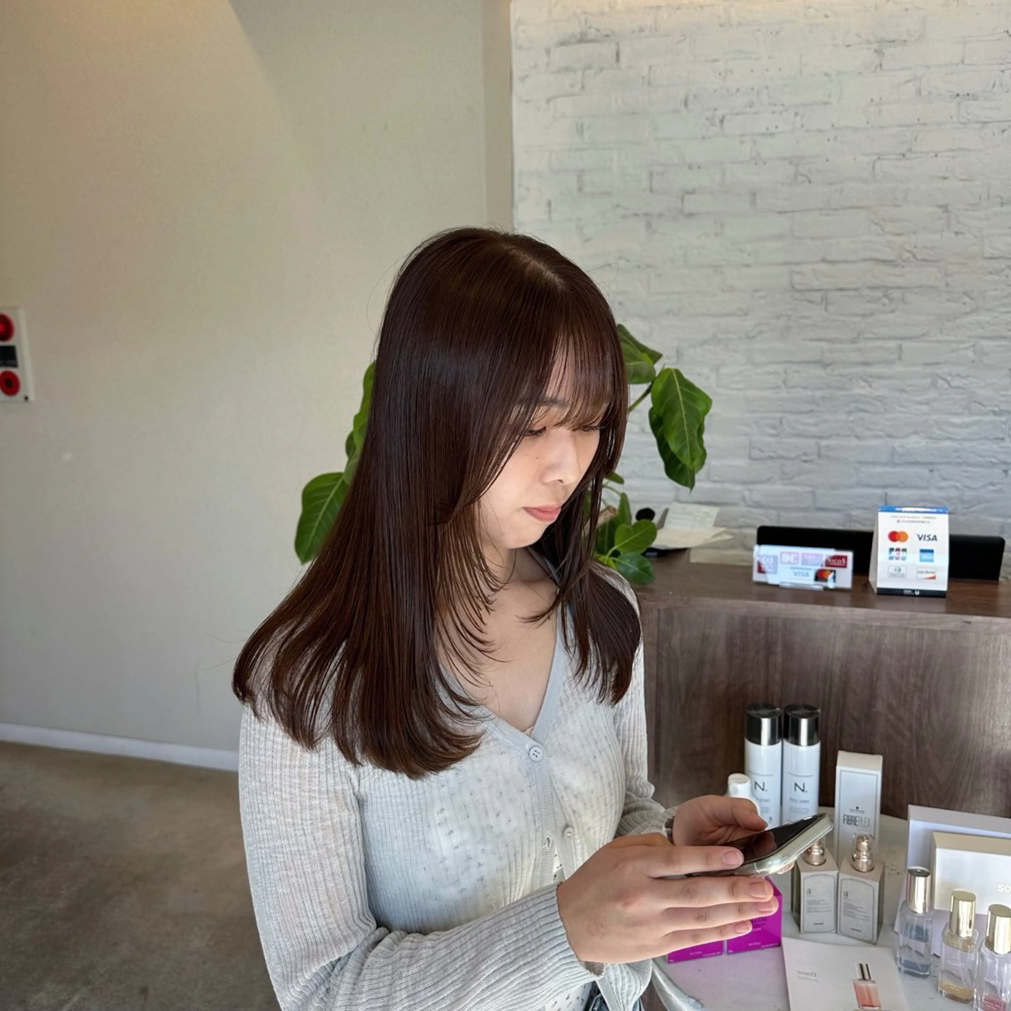 セミロング akane 🐟のヘアスタイル