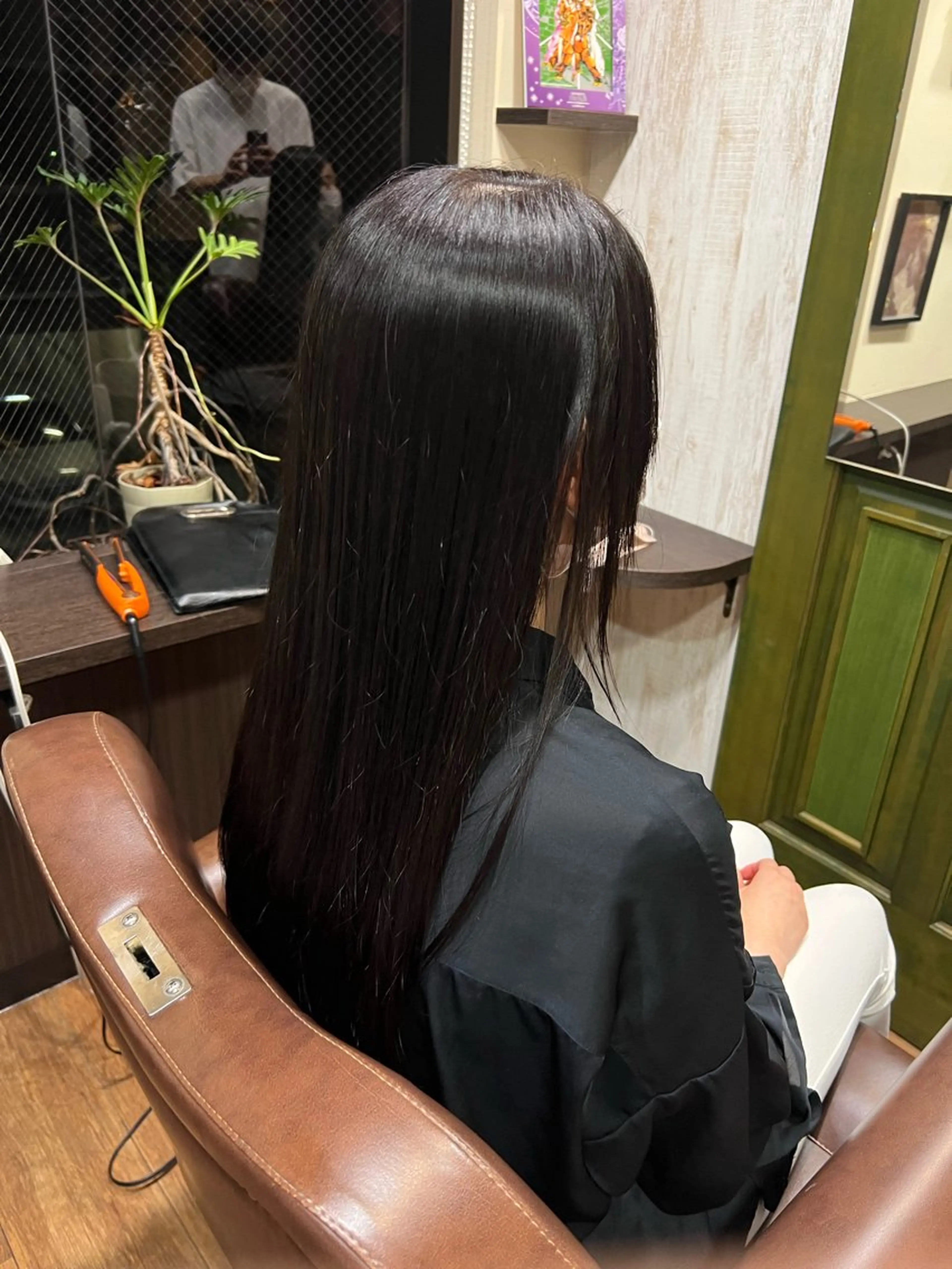 ロング カット 縮毛矯正 トリートメント 【カラー/髪質改善】 今野寛己のヘアスタイル