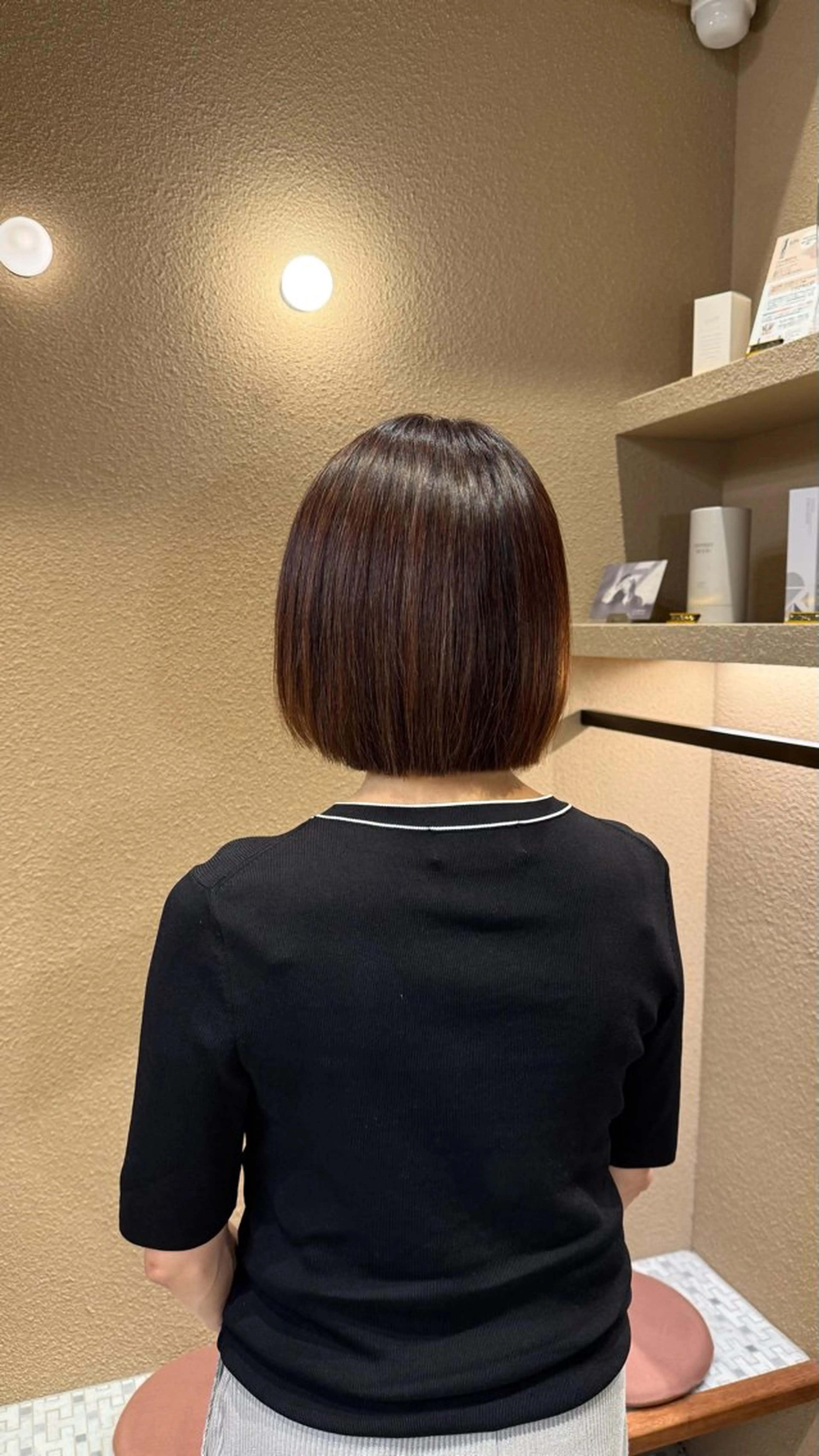 カット ヘアカラー ミキ🐈‍⬛ bobカット🚿のヘアスタイル