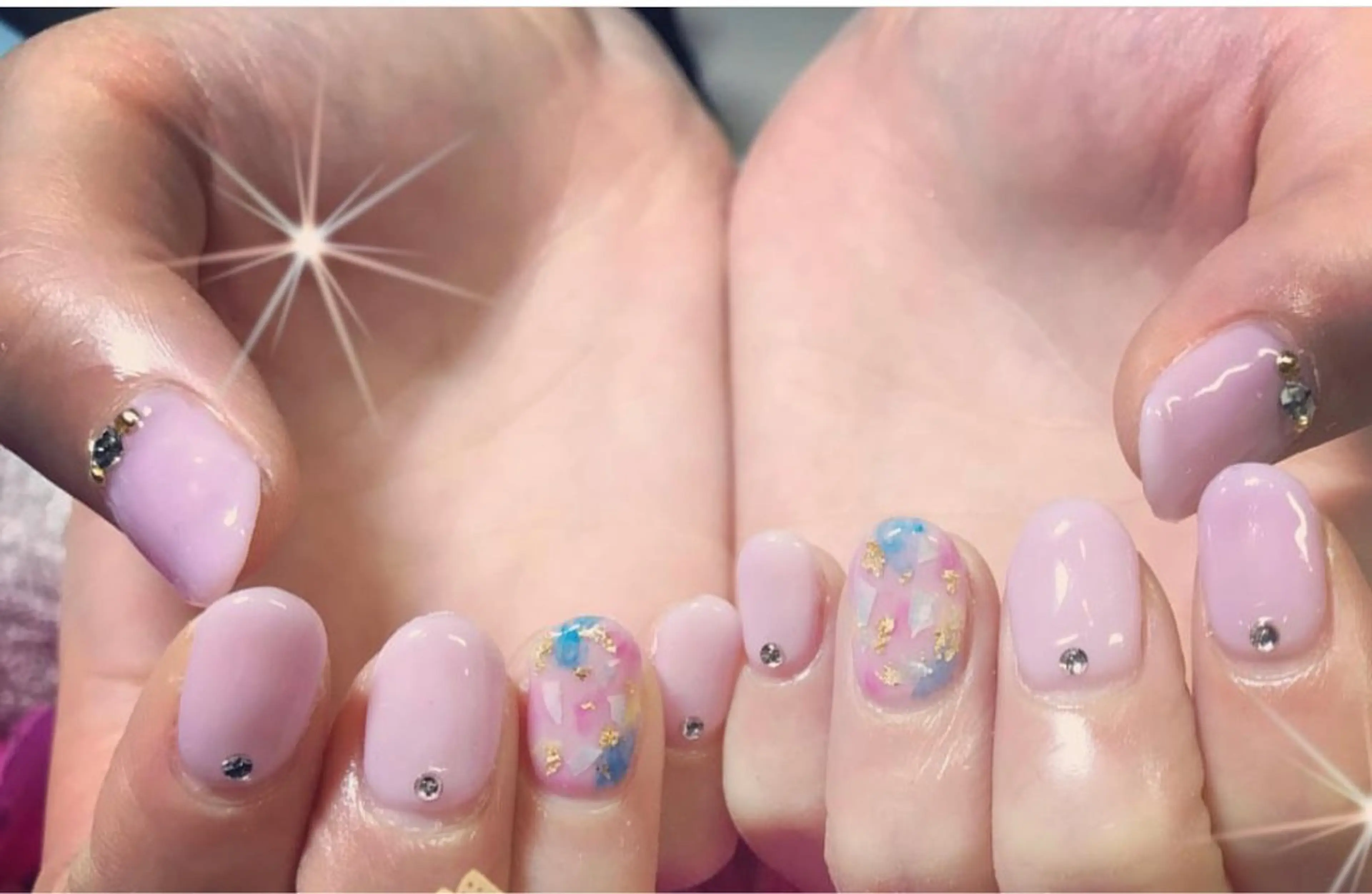 ネイル ピンク eyenailist NANAのネイルデザイン