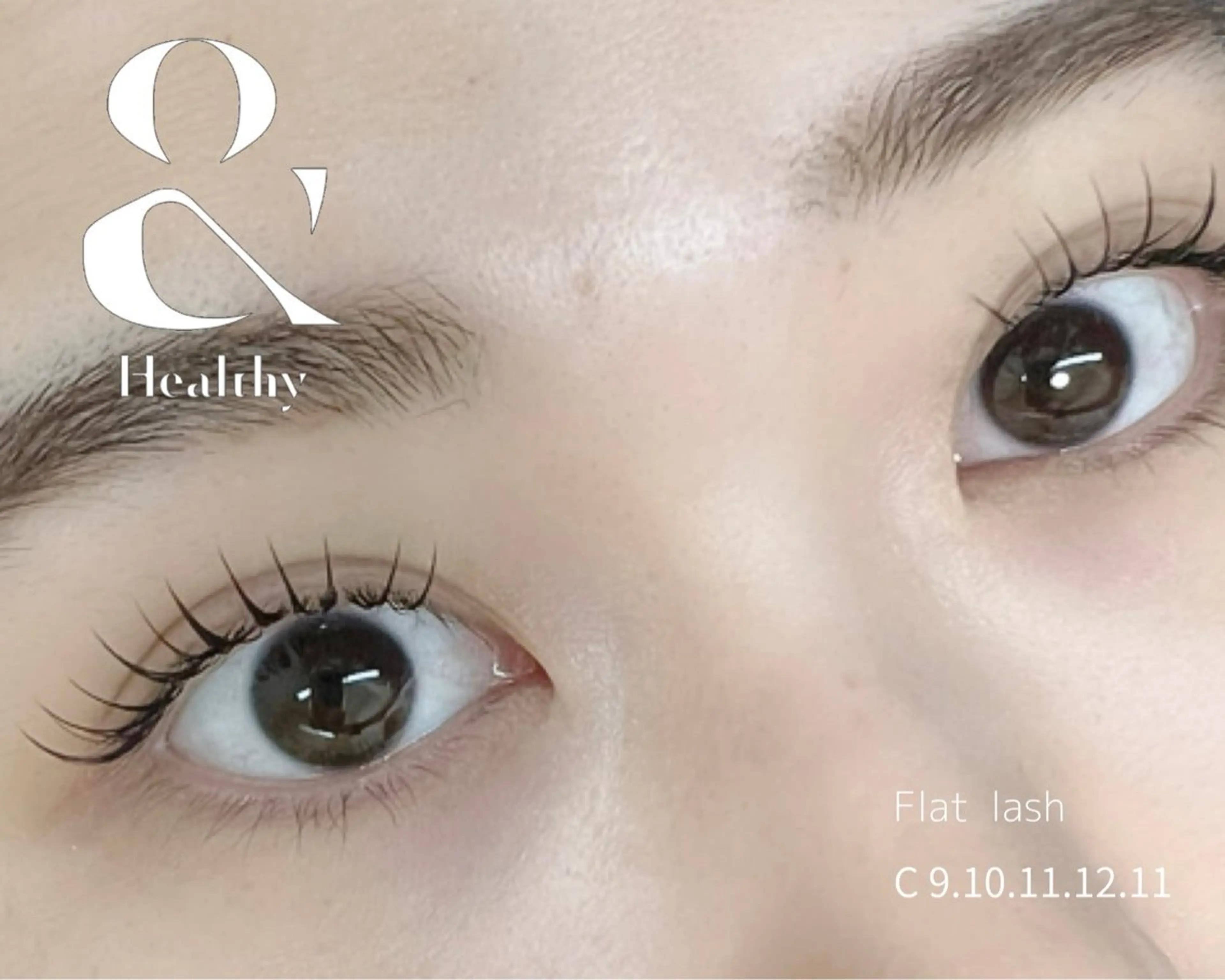 ✨&Healthyモデル募集✨フラットラッシュorWフラットラッシュ選択可能　J.C.CC/8~14mm/0.15の写真