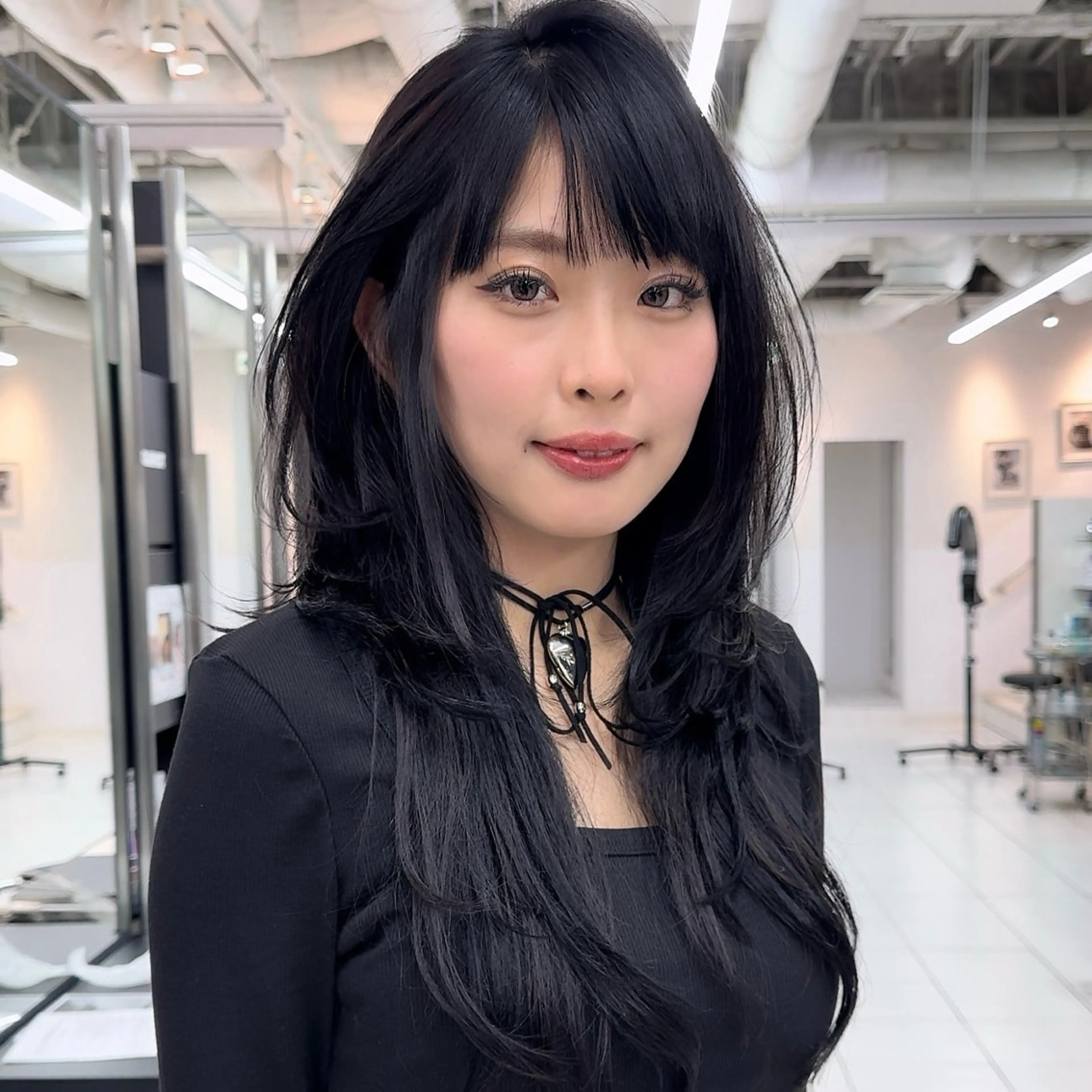 ロング ミディアムレイヤー/ ロングレイヤー堀匠吾のヘアスタイル