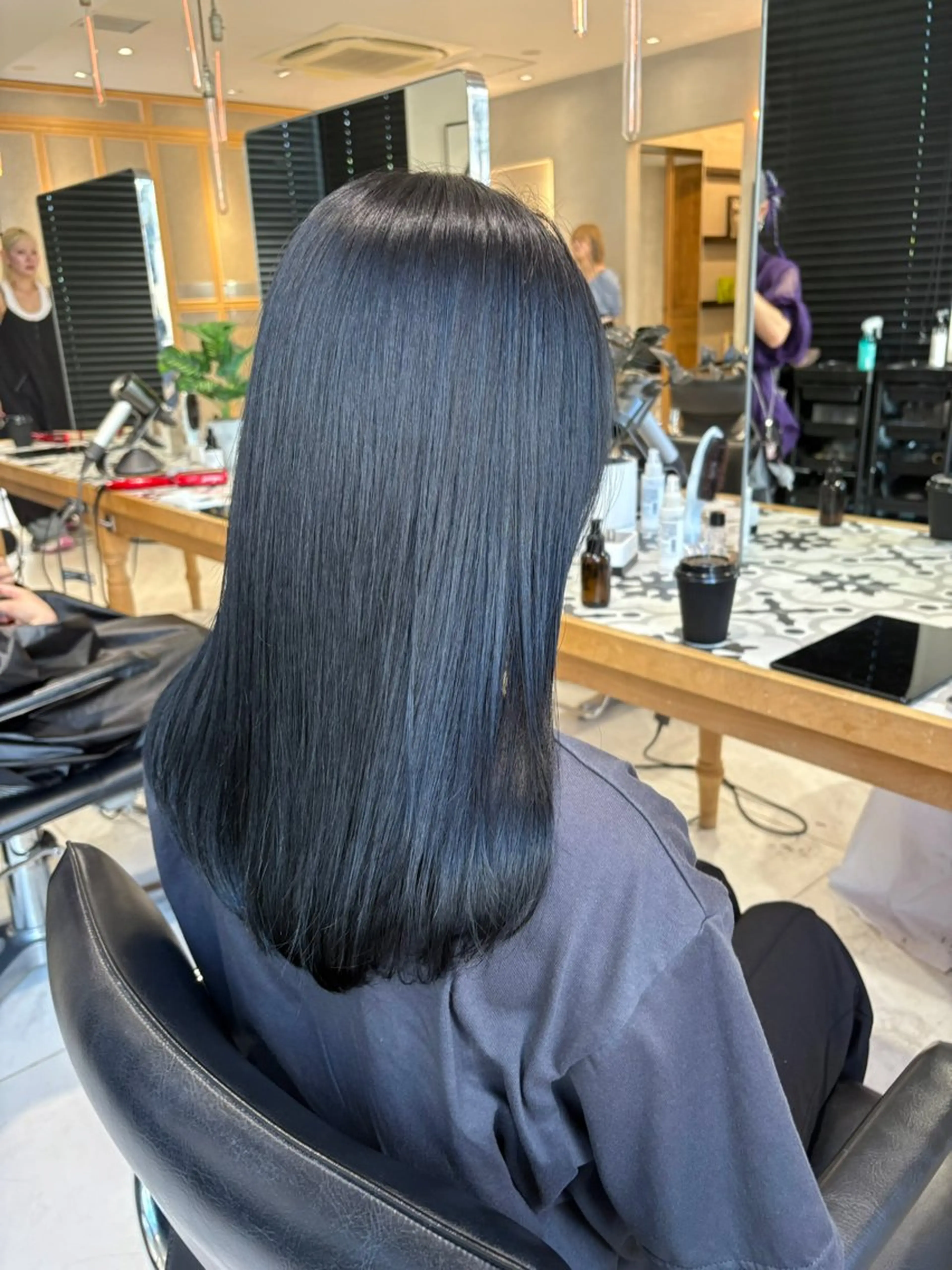 ロング カラー カット ヘアカラー トリートメント ヘッドスパ ヘアセット レイヤー/ 透明感カラー🪼風香のヘアスタイル
