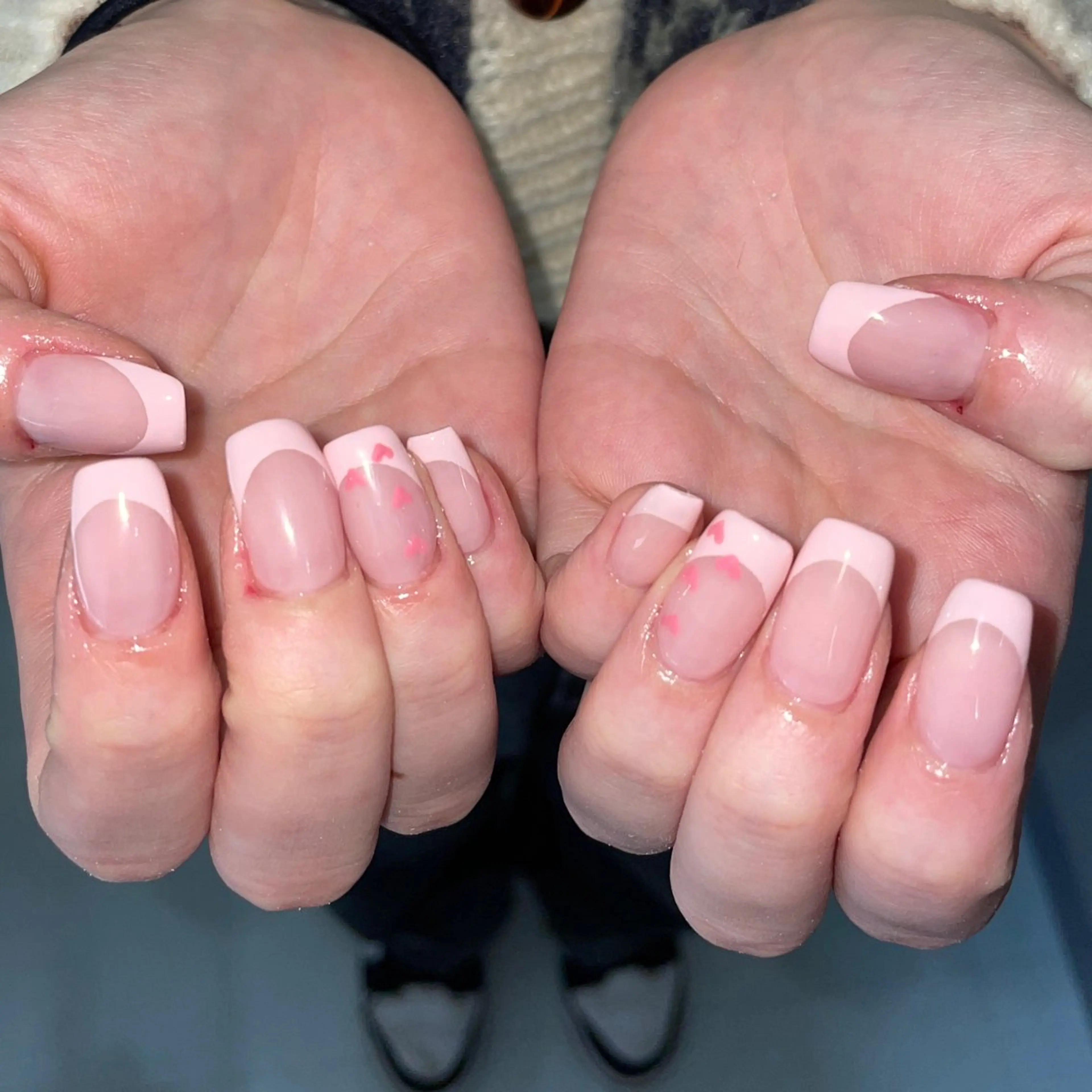 ネイル アートネイル フレンチネイル シンプルネイル ネイル・アイラッシュサロン  VURIE豊田店所属・kaori /nailのネイルデザイン