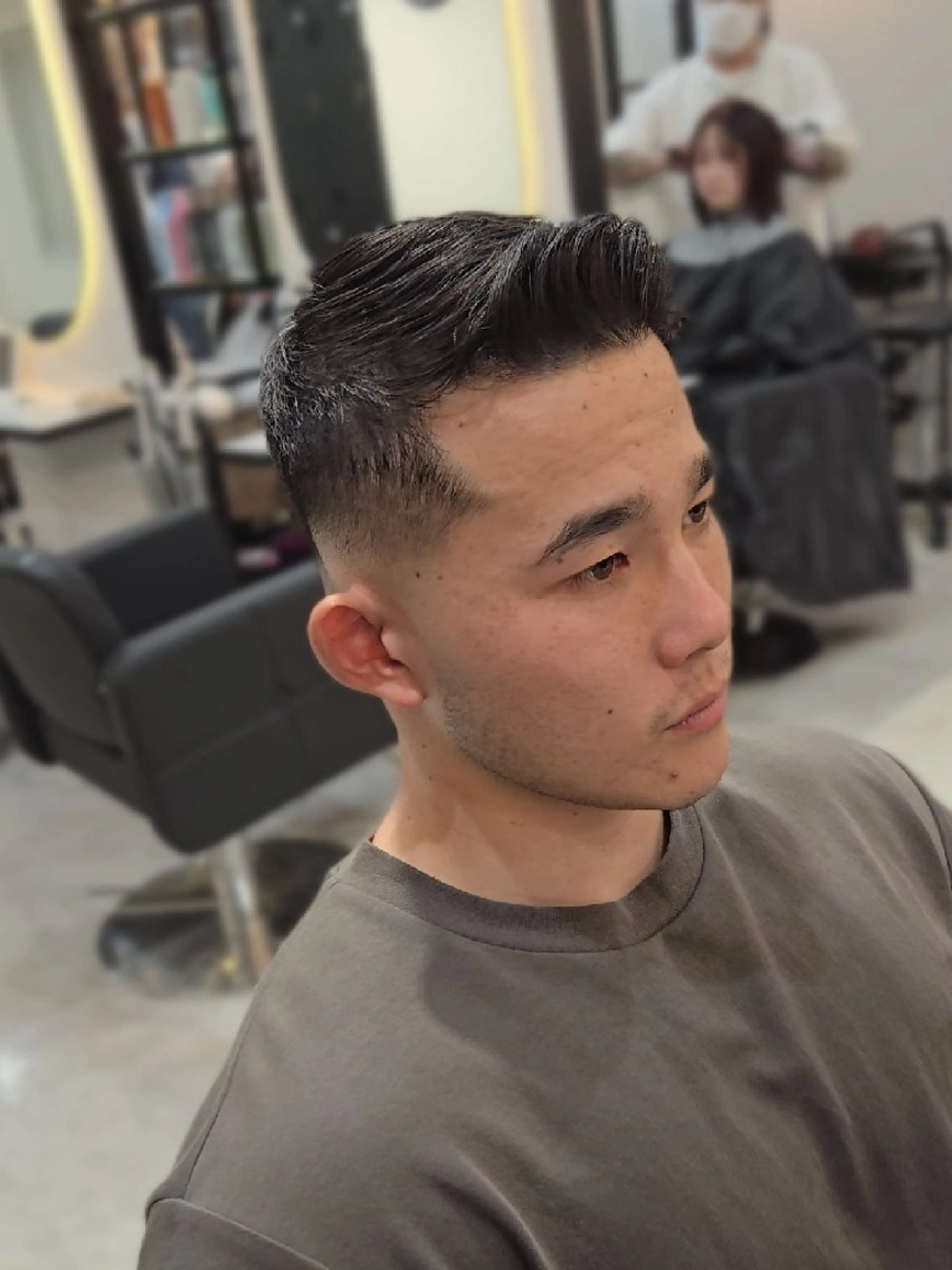 メンズ ショート メンズメッシュ カット ヘアセット Lapis 名古屋駅前店所属・LEN名古屋/パーマ メンズ特化美容師のヘアスタイル
