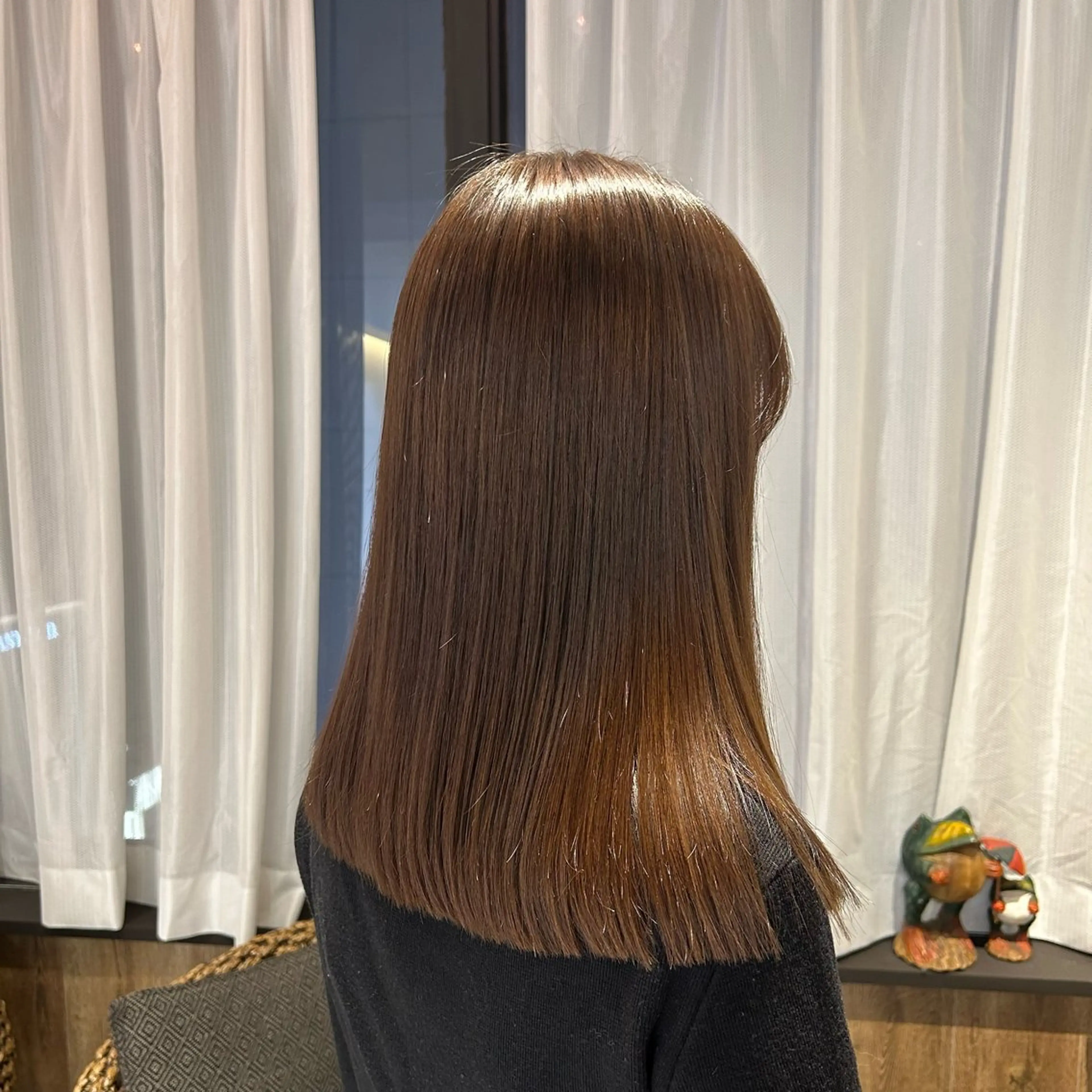 ミディアム カラー あやこ🌷 /新宿美容室のヘアスタイル