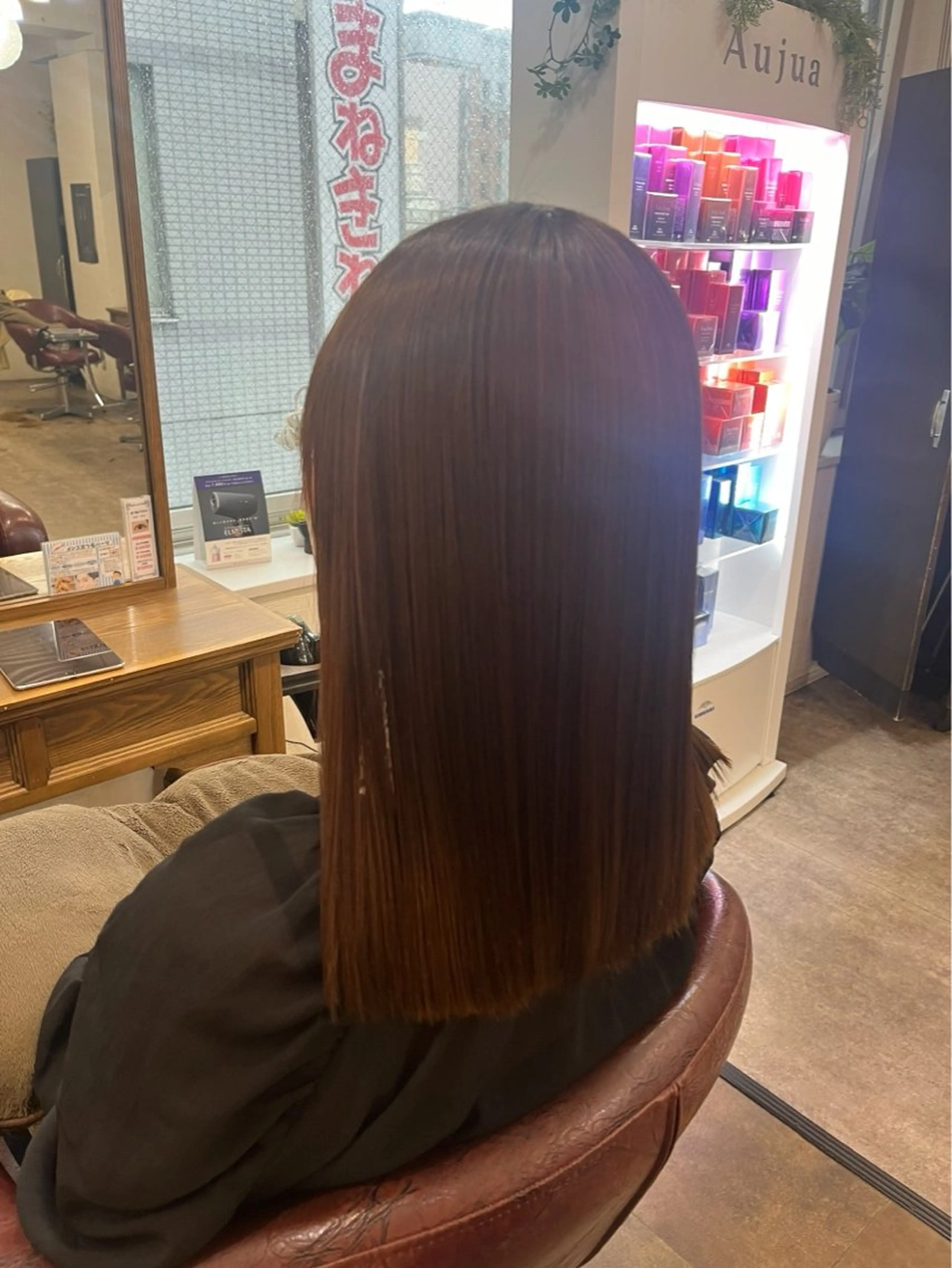 ロング カラー 急募13日レディース カット THIARAのヘアスタイル