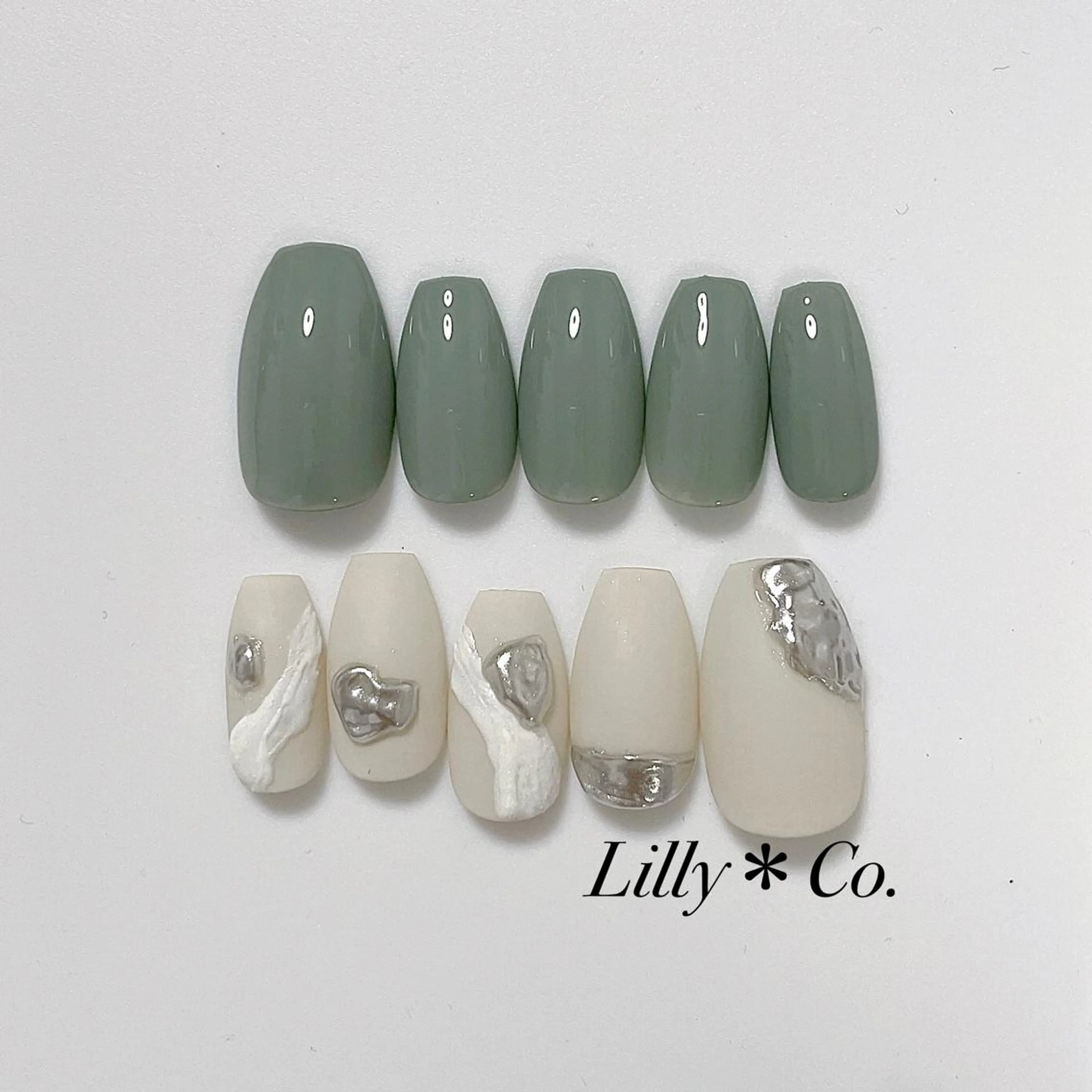 ネイル アートネイル ハンドネイル ハンドケア Lilly Co.のネイルデザイン