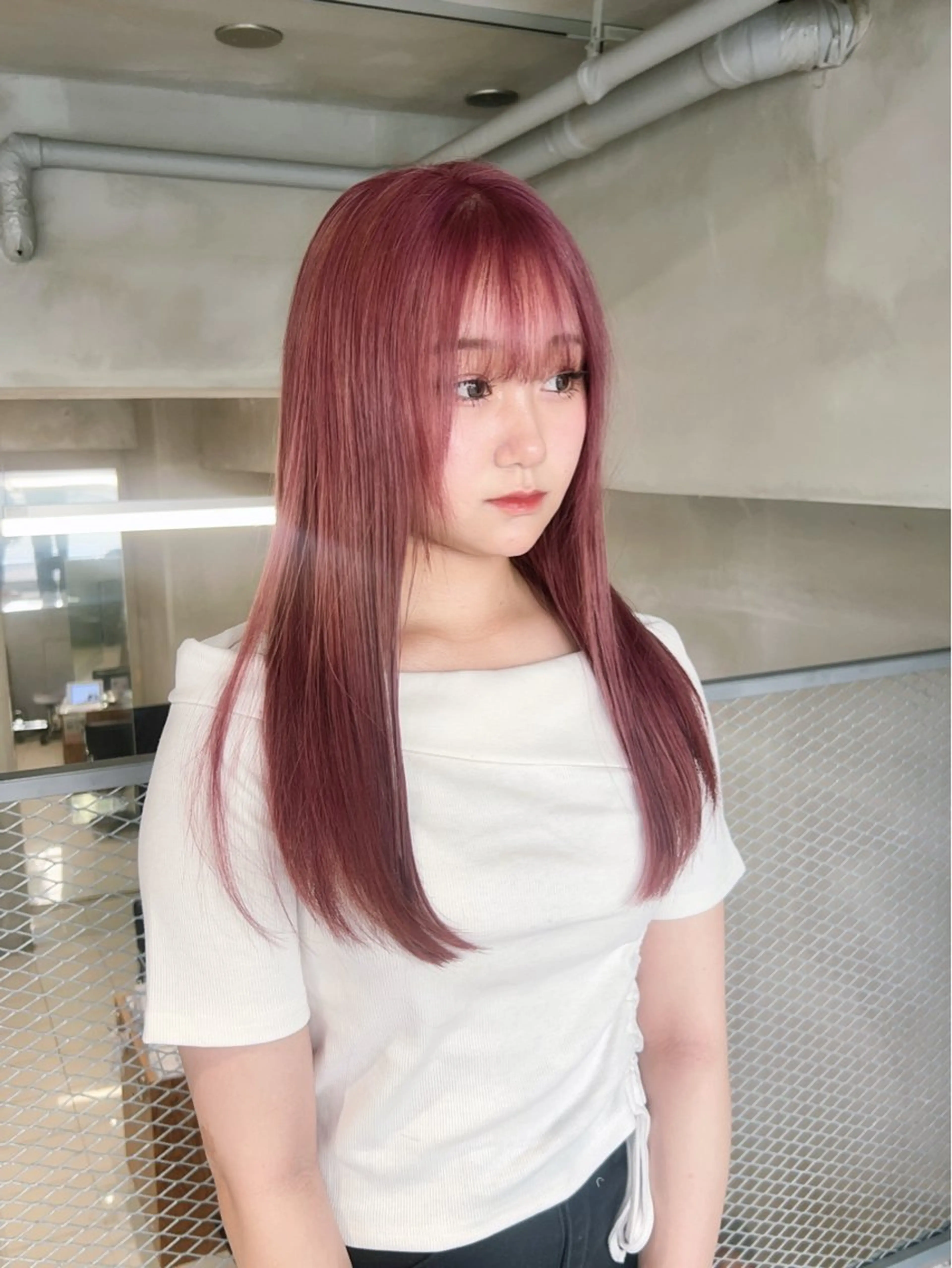 カラー ヘアカラー くすみカラー ボブ / SEINAᯓ★のヘアスタイル