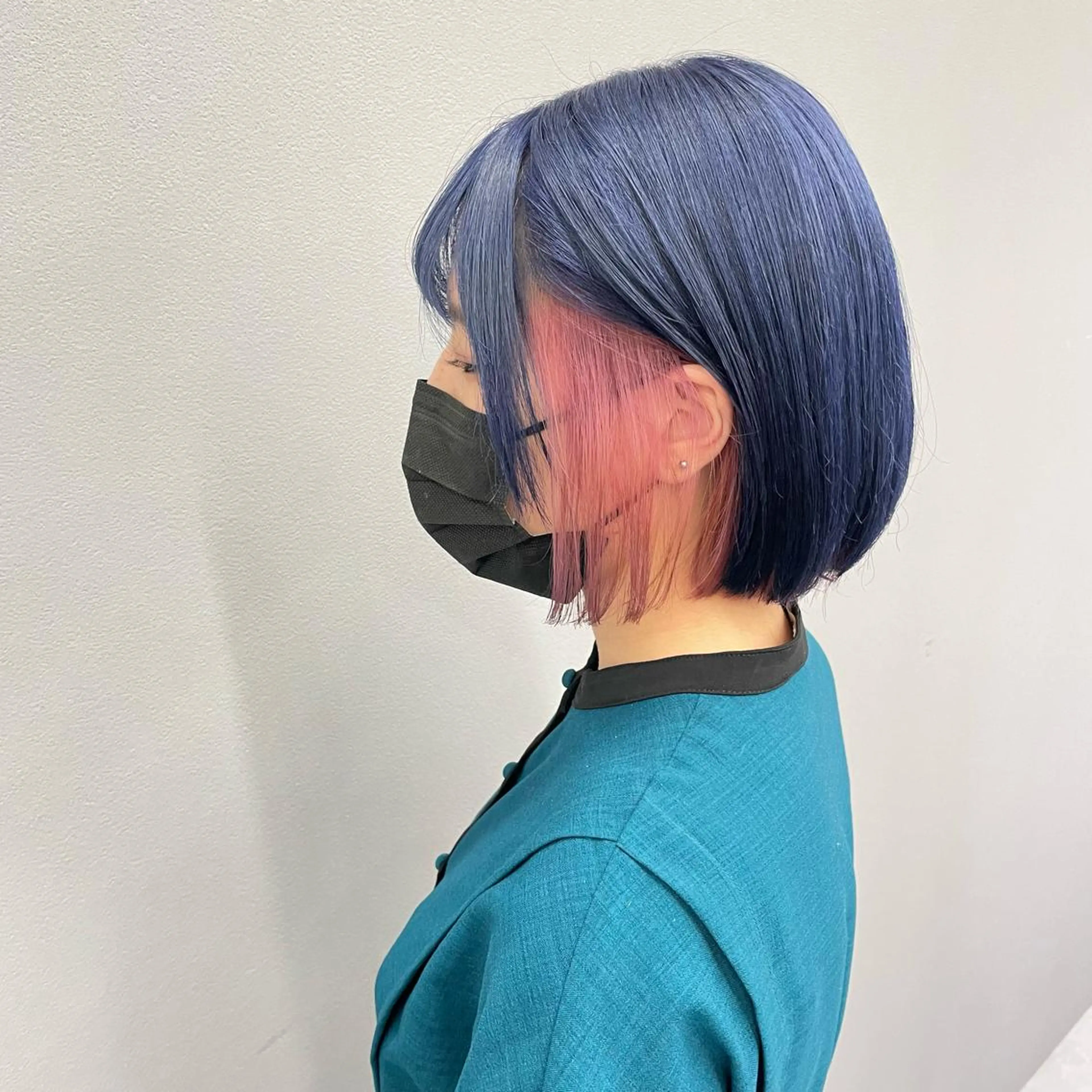 ミディアム カラー ヘアカラー ate.心斎橋 RYUKAのヘアスタイル