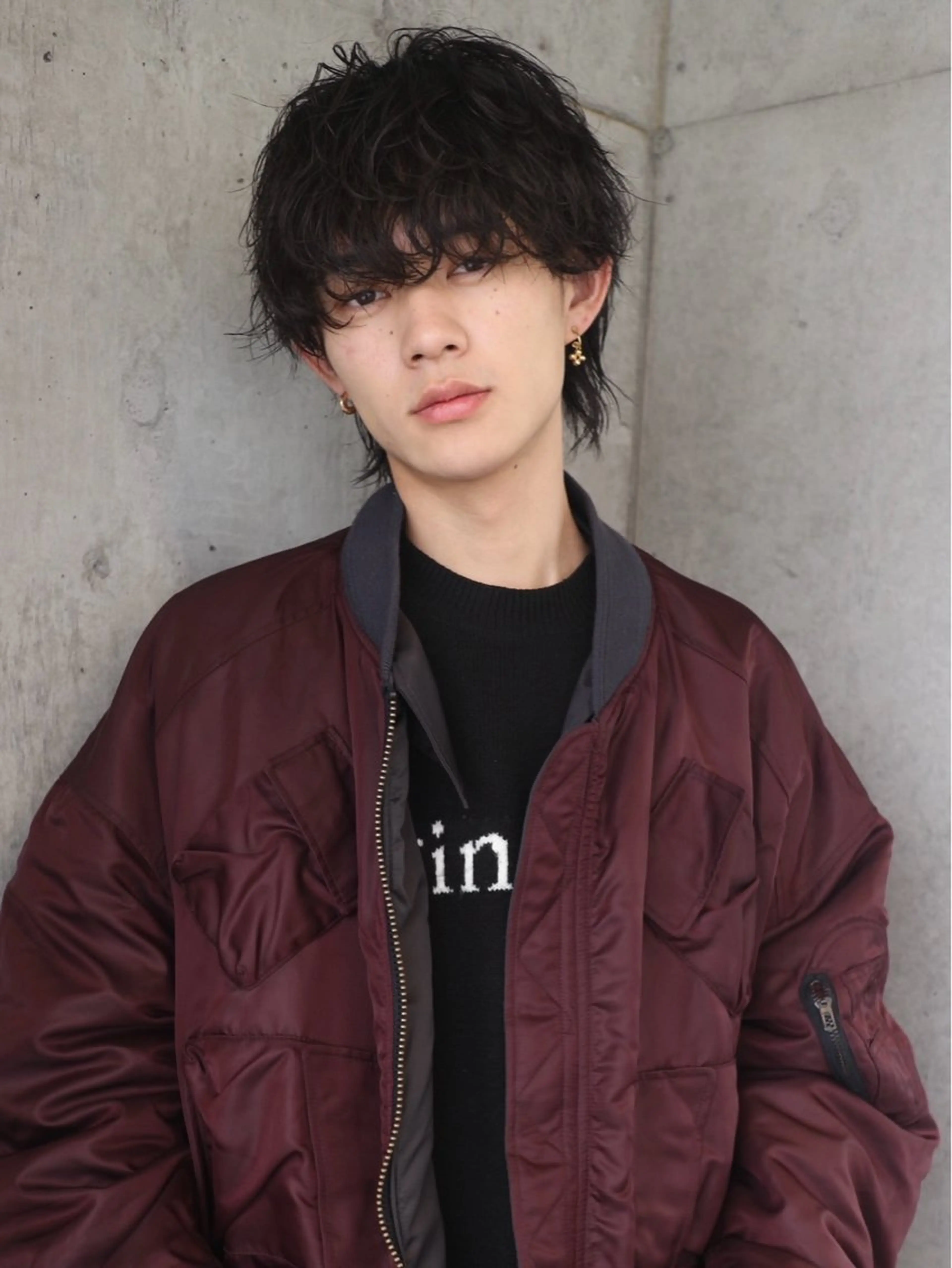 🔥メンズカット＋波巻きパーマ/池袋メンズカットの写真