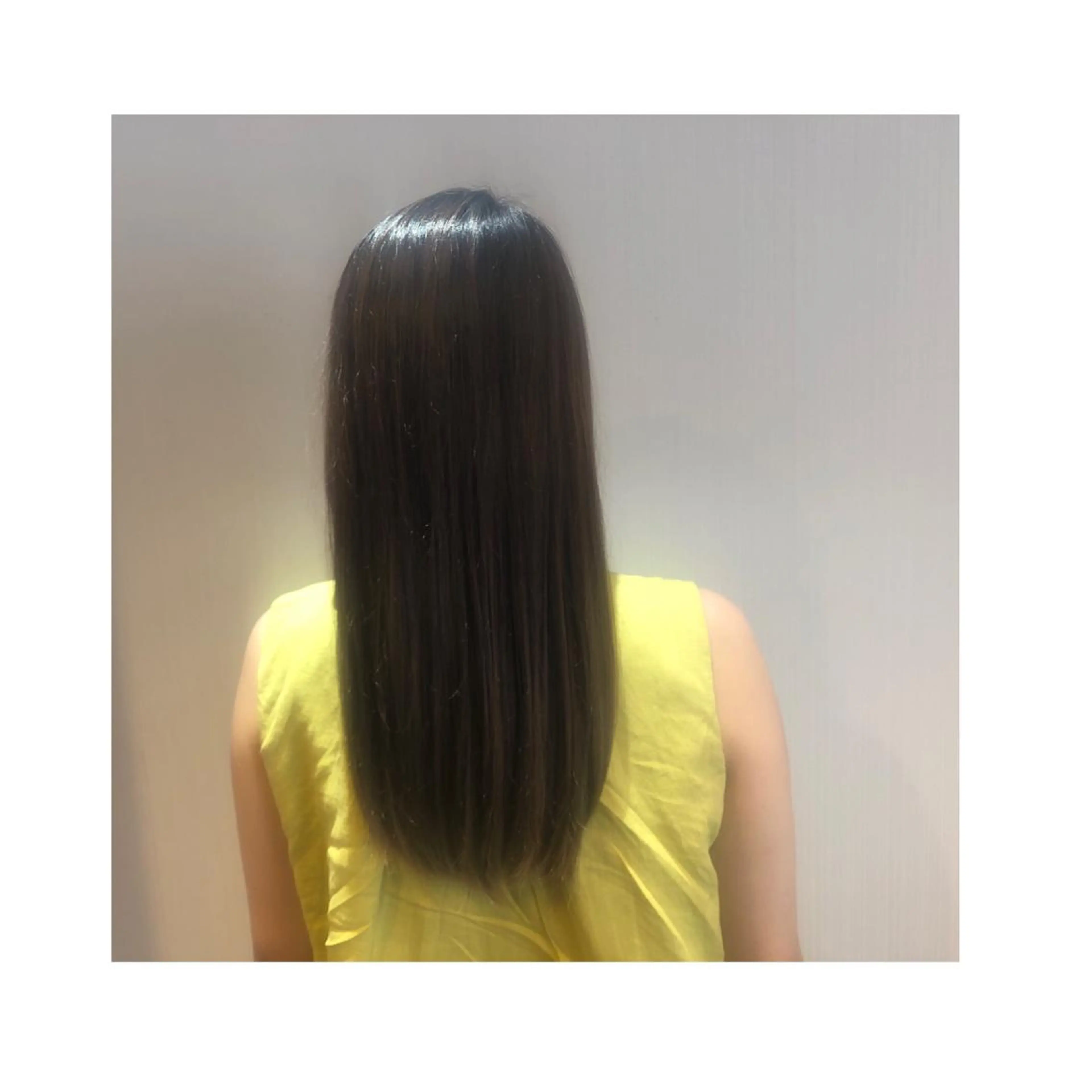 ロング 縮毛矯正 トリートメント ❁⃘ ち だ り さ ❁⃘のヘアスタイル