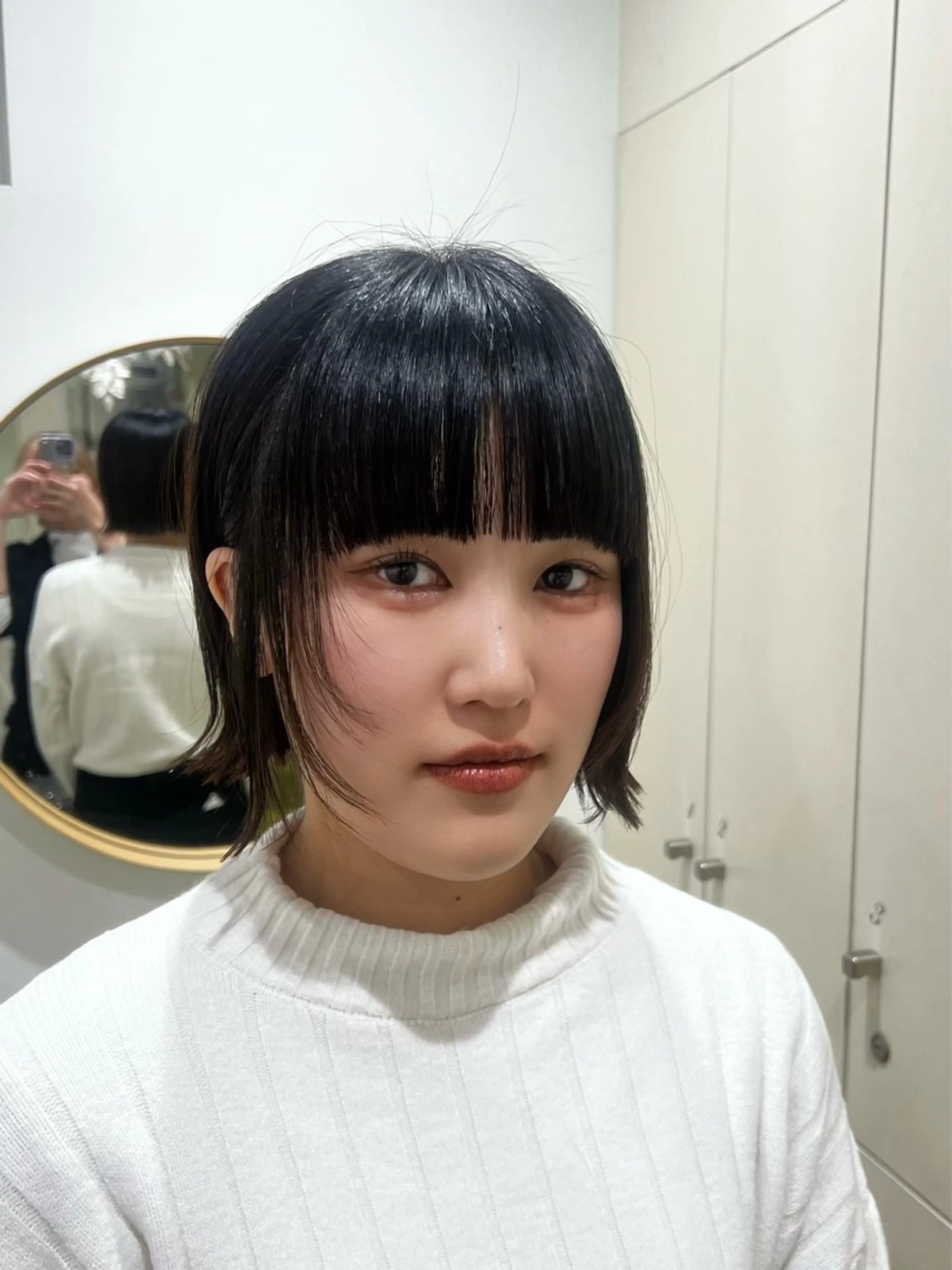 ミディアム ボブ Aman  D'or所属・ショート/ボブ/東 千耀のヘアスタイル