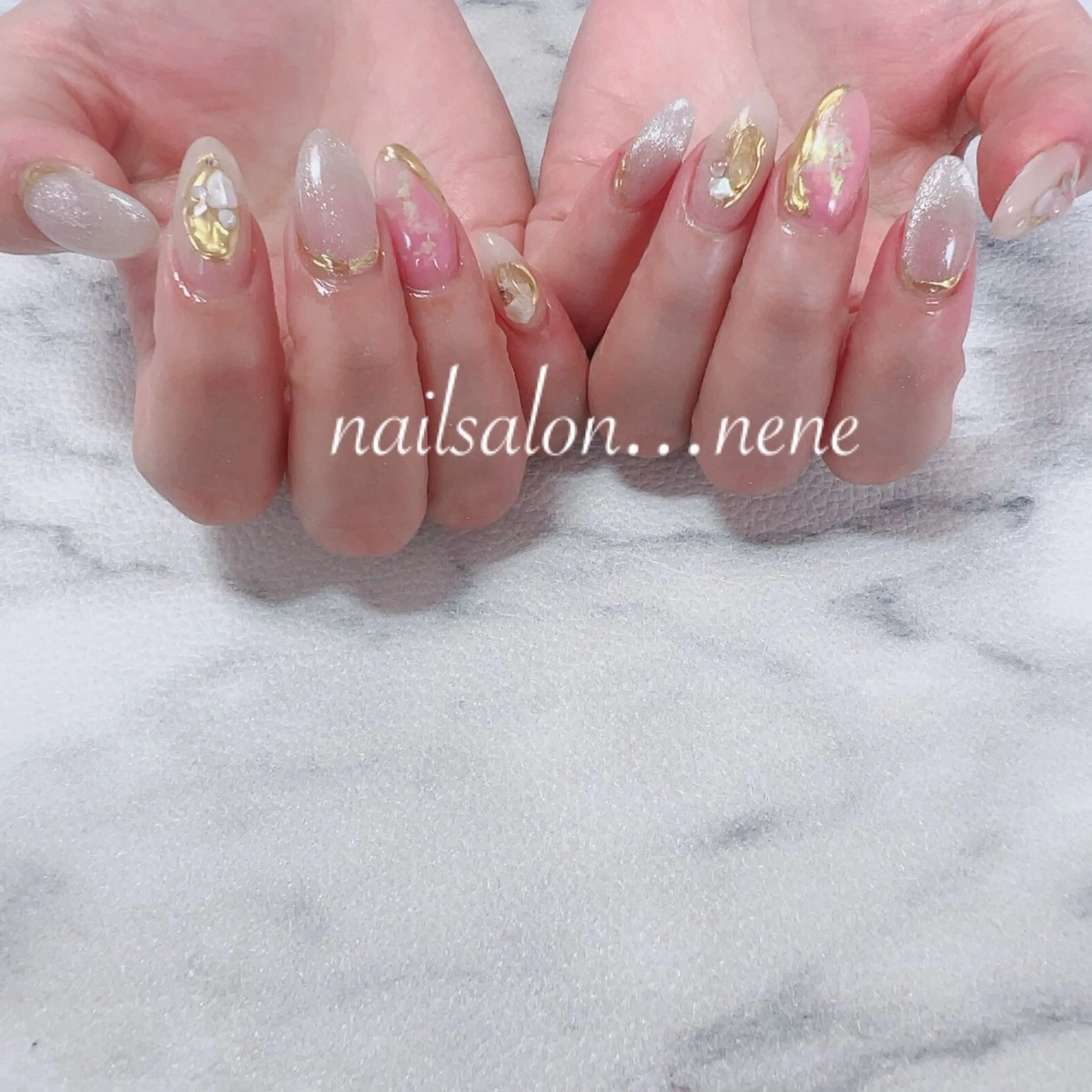 ネイル ニュアンスネイル nailsalon ...neneのネイルデザイン