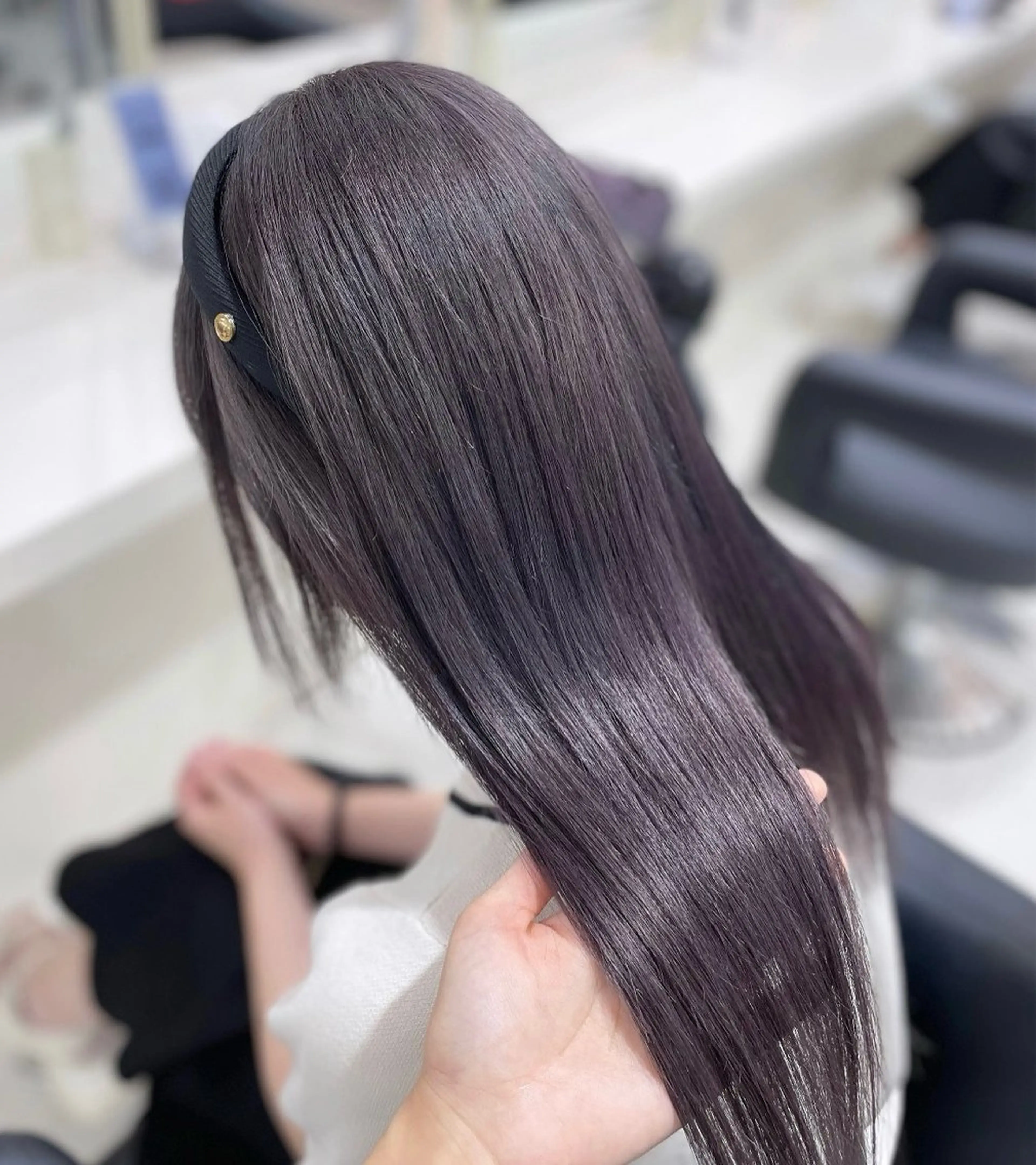 ロング ヘアカラー トリートメント 🎀淡めモテカラー WAKANA🎀のヘアスタイル