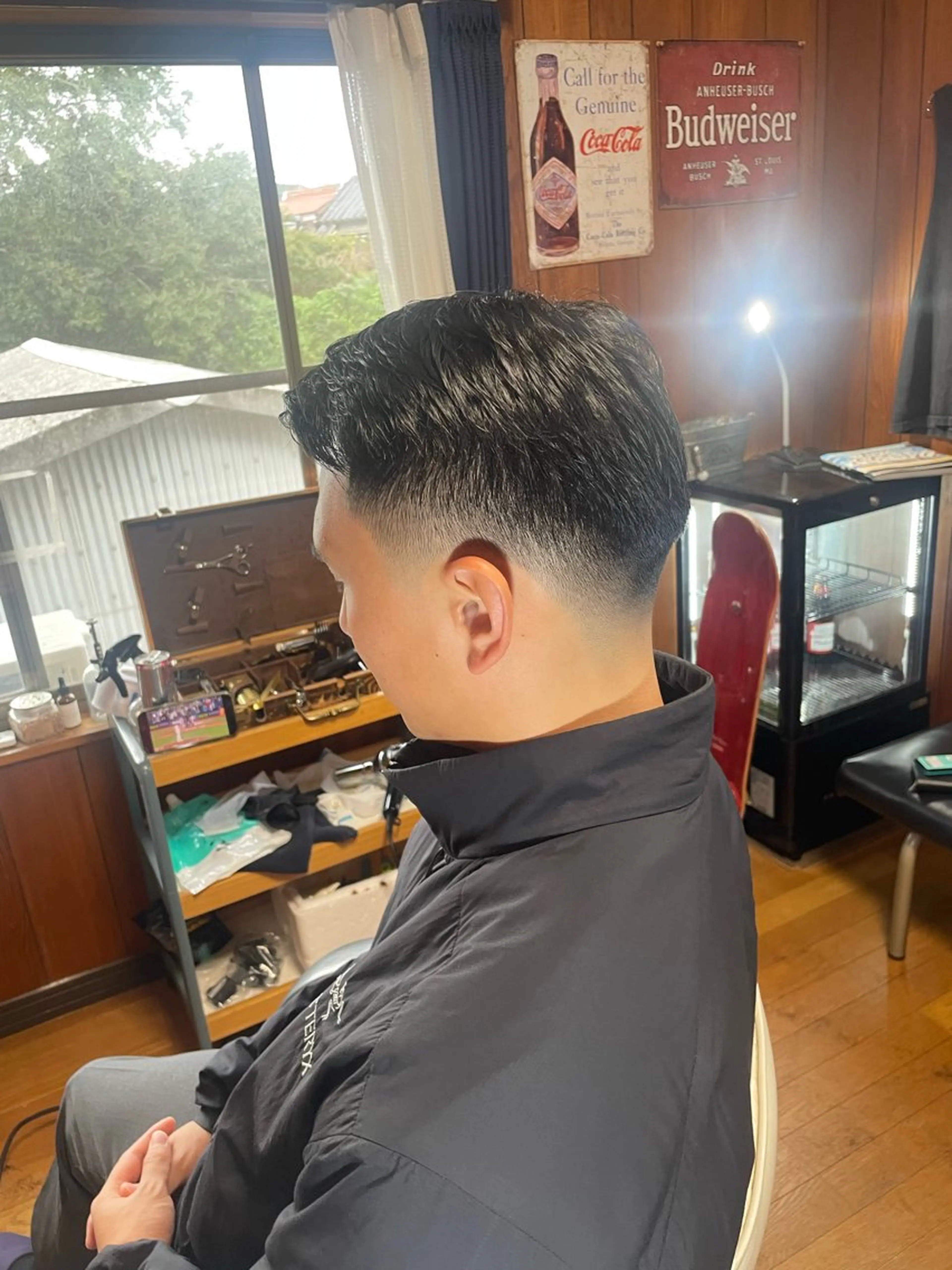メンズ フェードカット スキンフェード カット ✂︎barber✂︎ Hideのヘアスタイル