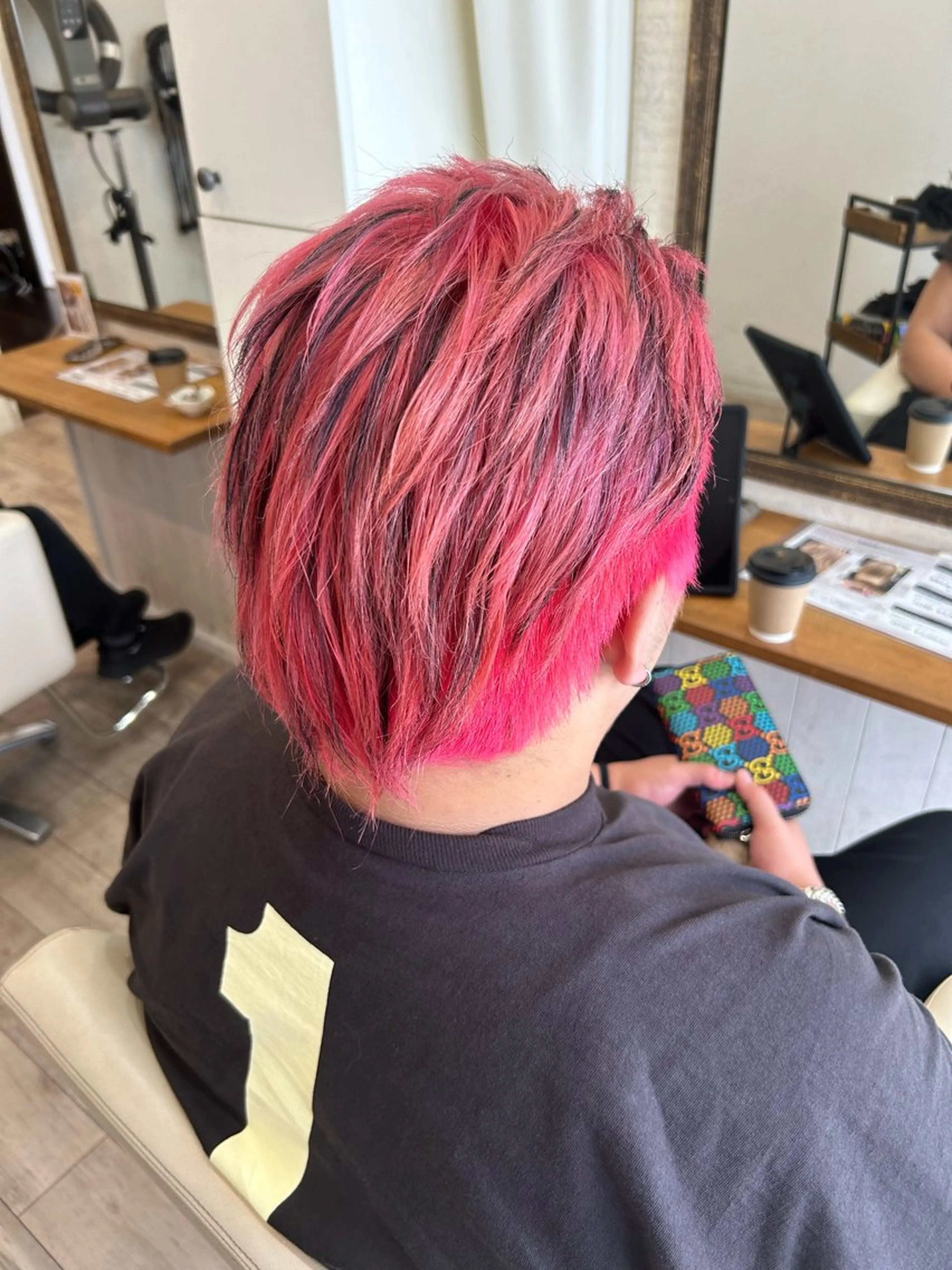メンズ ヘアカラー uLu【ウル】所属・🦖manami 🦖のヘアスタイル