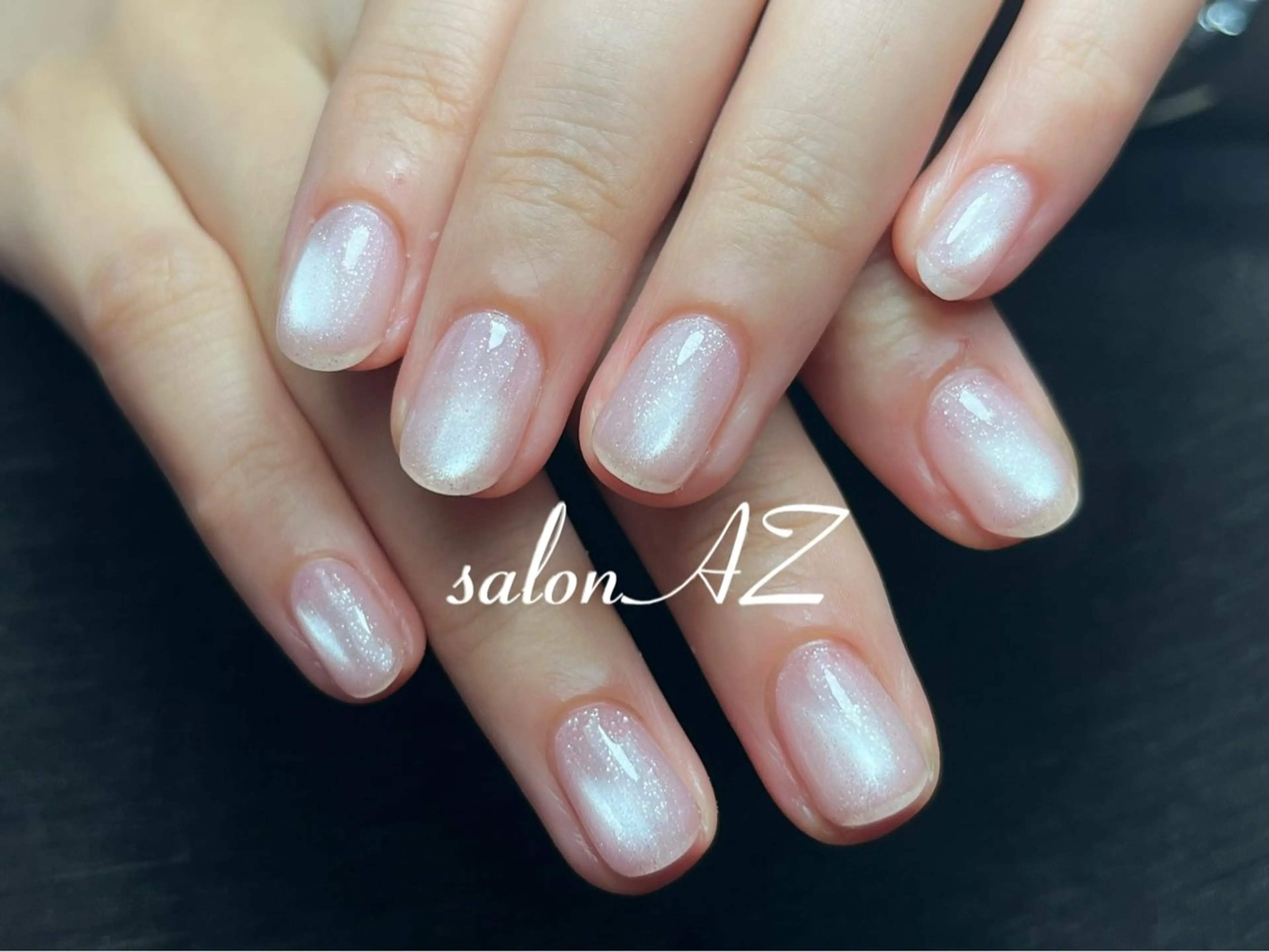 ネイル アートネイル 長さ出し フットネイル フレンチネイル ジェルネイル ハンドネイル salonAZ トップネイリストのネイルデザイン