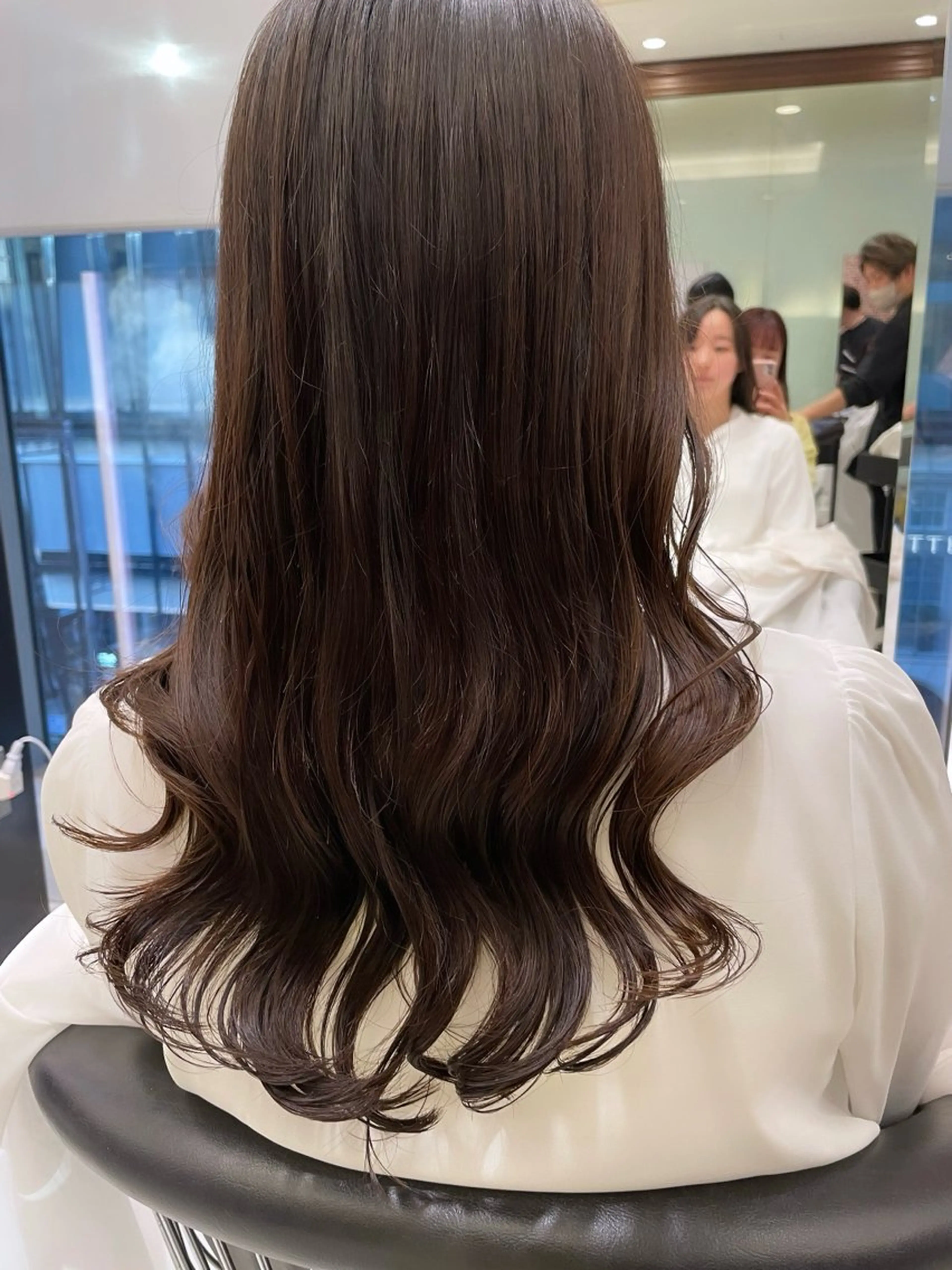 ロング パーマ 韓国風ヘア デジタルパーマ プードルパーマ カット パーマ ボブパーマ ♡ヨシカワハナコのヘアスタイル