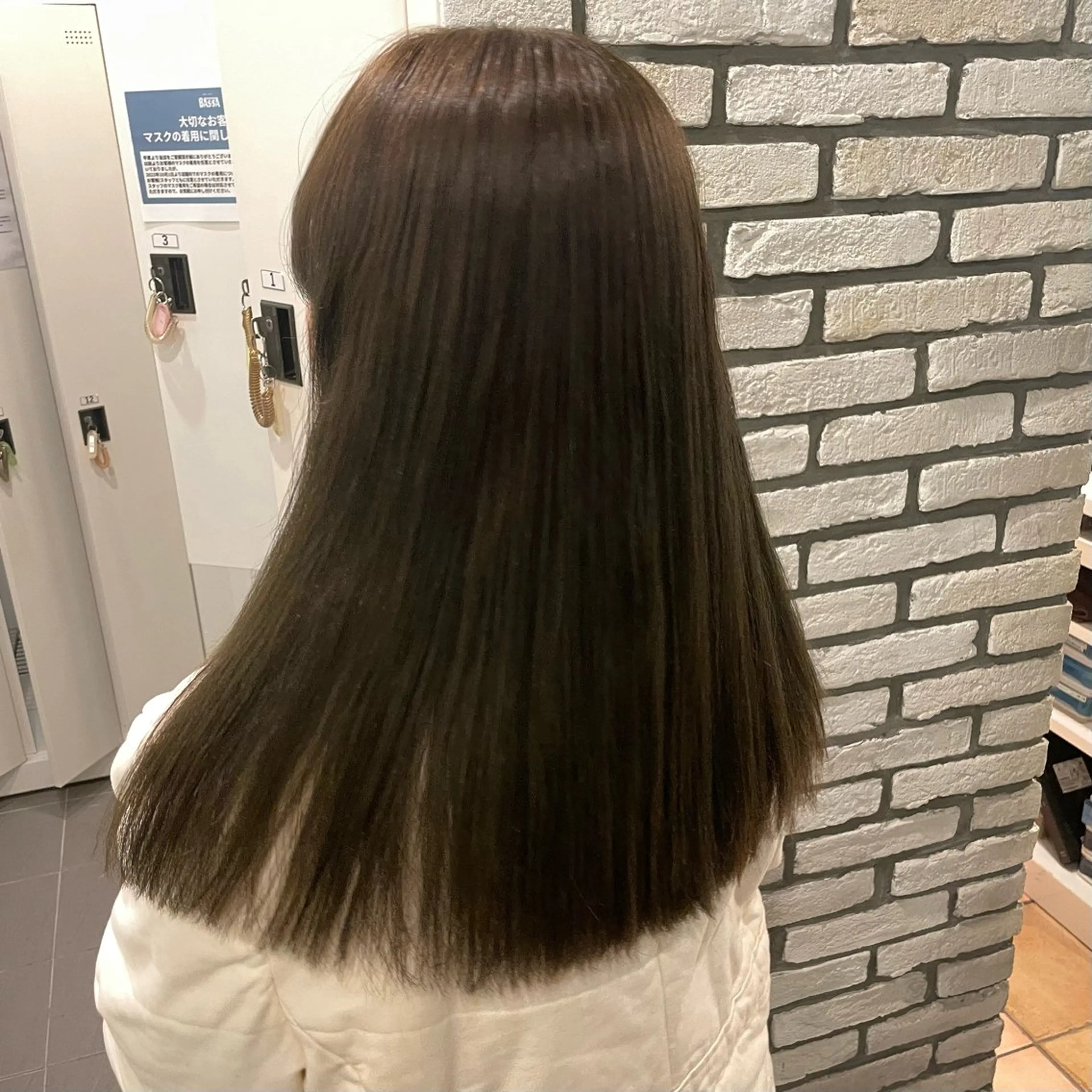 ロング カラー カット ヘアカラー トリートメント 💎久米川 東村山 BASSAサトウ💎のヘアスタイル