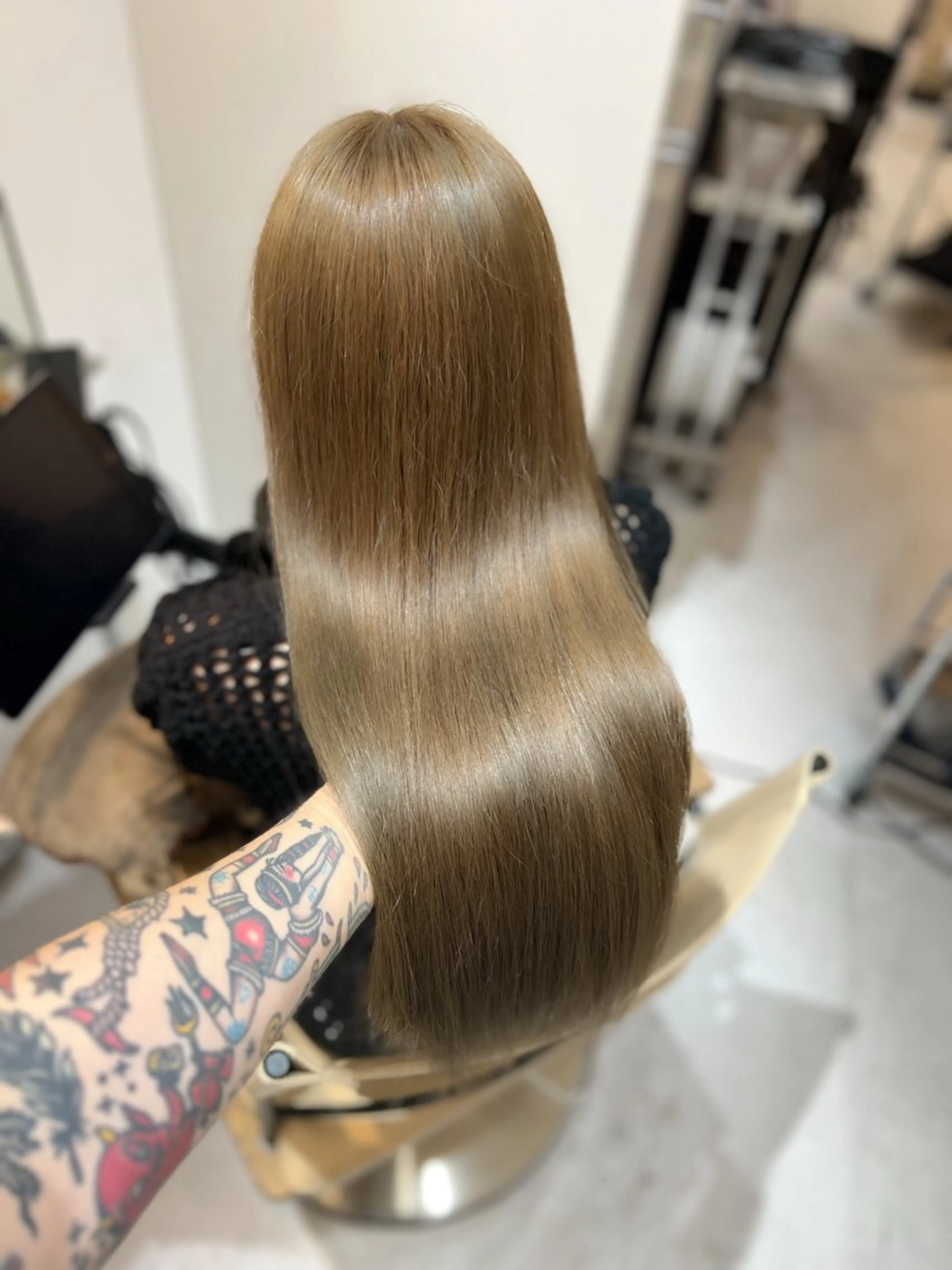 ロング カラー ヘアアレンジ ✨韓国/外国人風✨ 江原巧のヘアスタイル