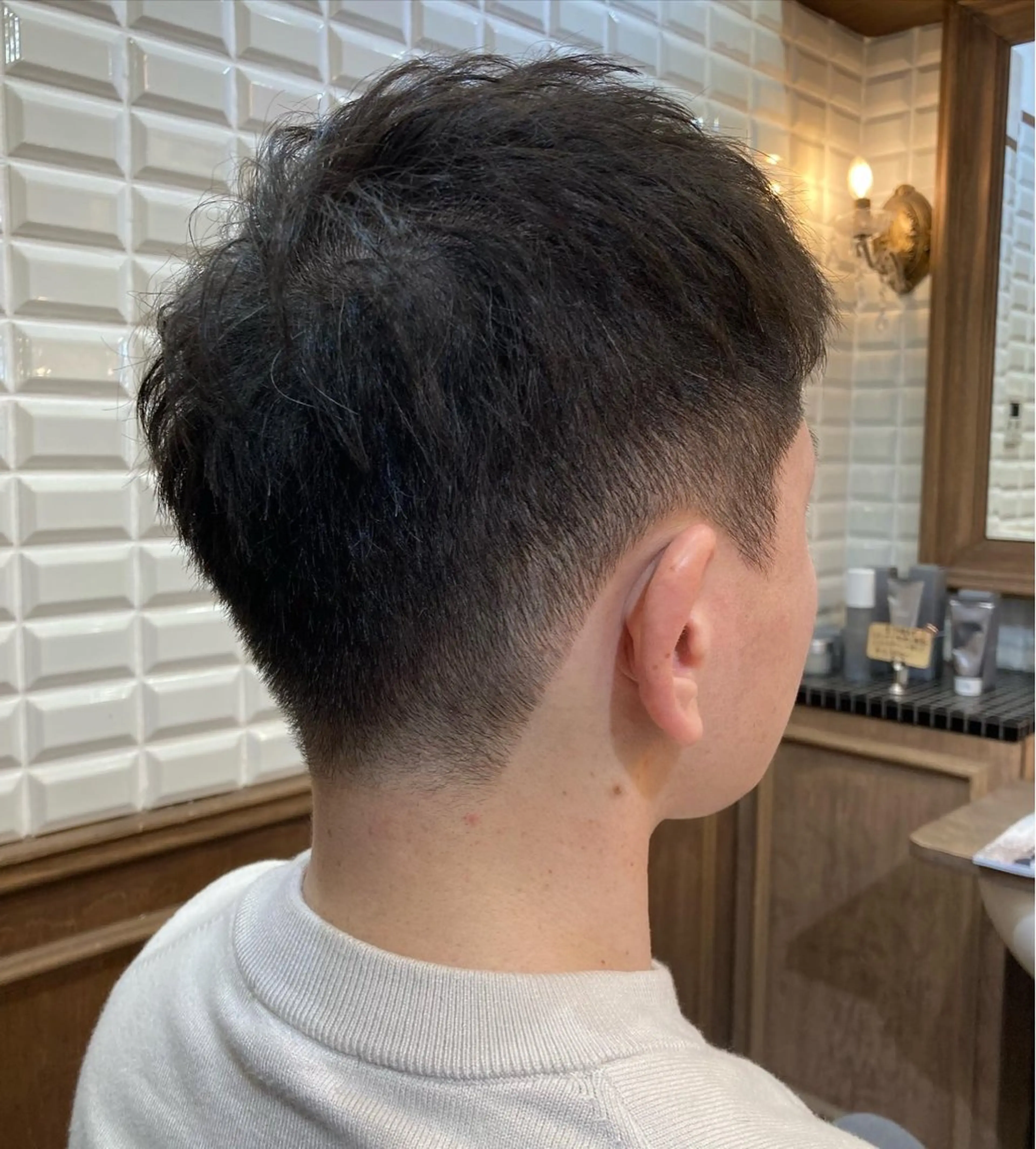 メンズ 刈り上げ カット トリートメント ヘッドスパ ルピナス中田店長 山口大地のヘアスタイル