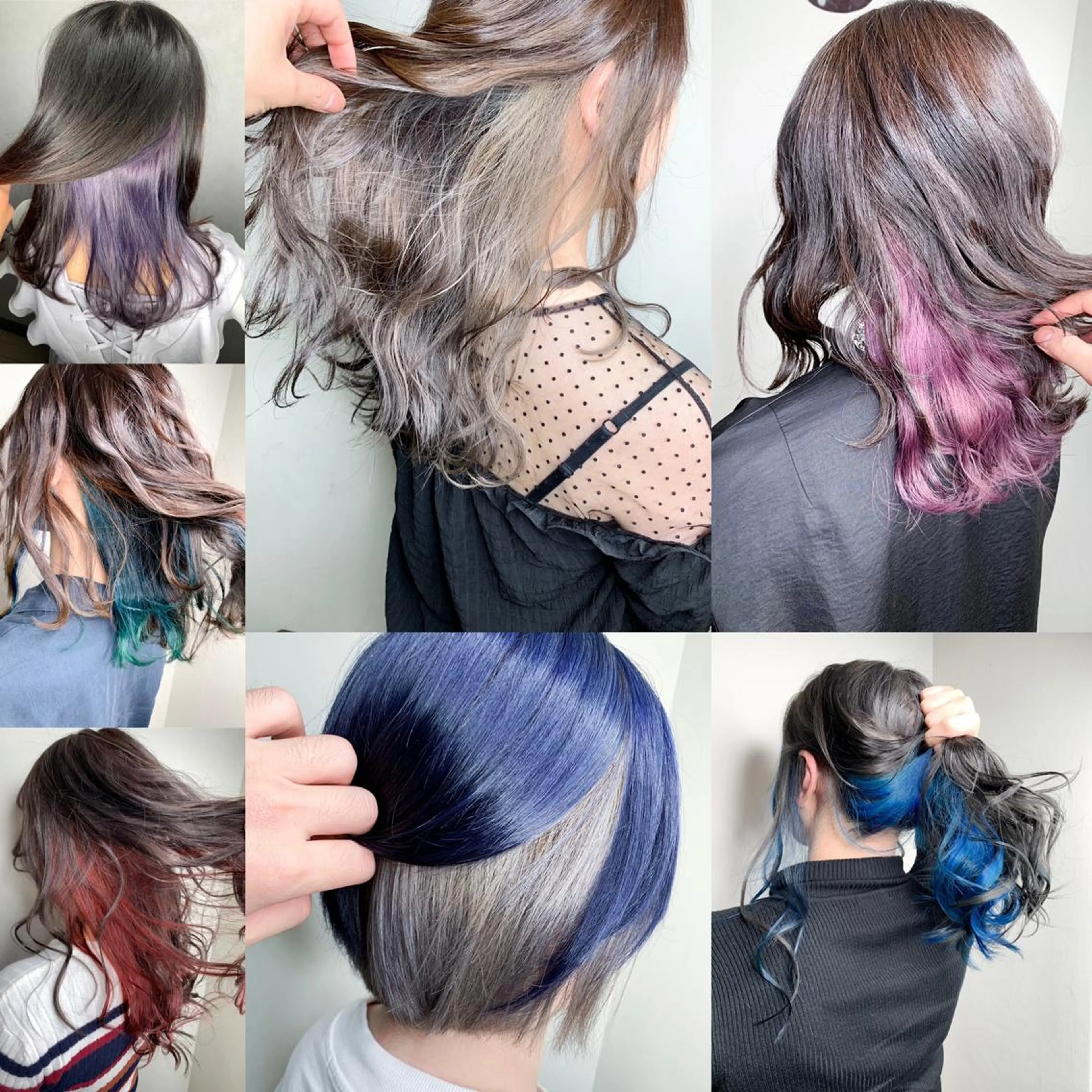 セミロング ヘアカラー 🌈 DAIKI 🌈のヘアスタイル