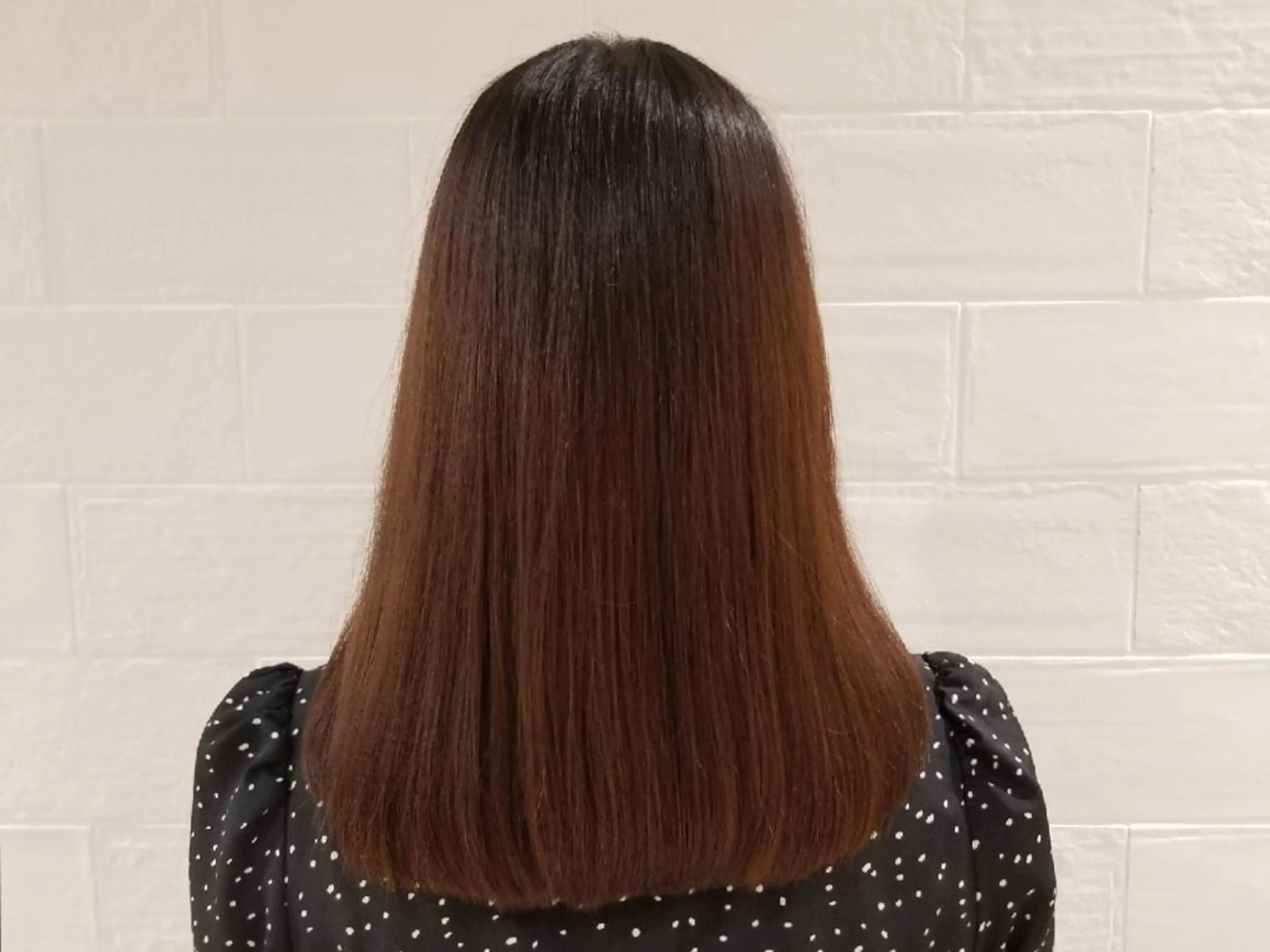 ミディアム トリートメント 佐々木 美玖のヘアスタイル