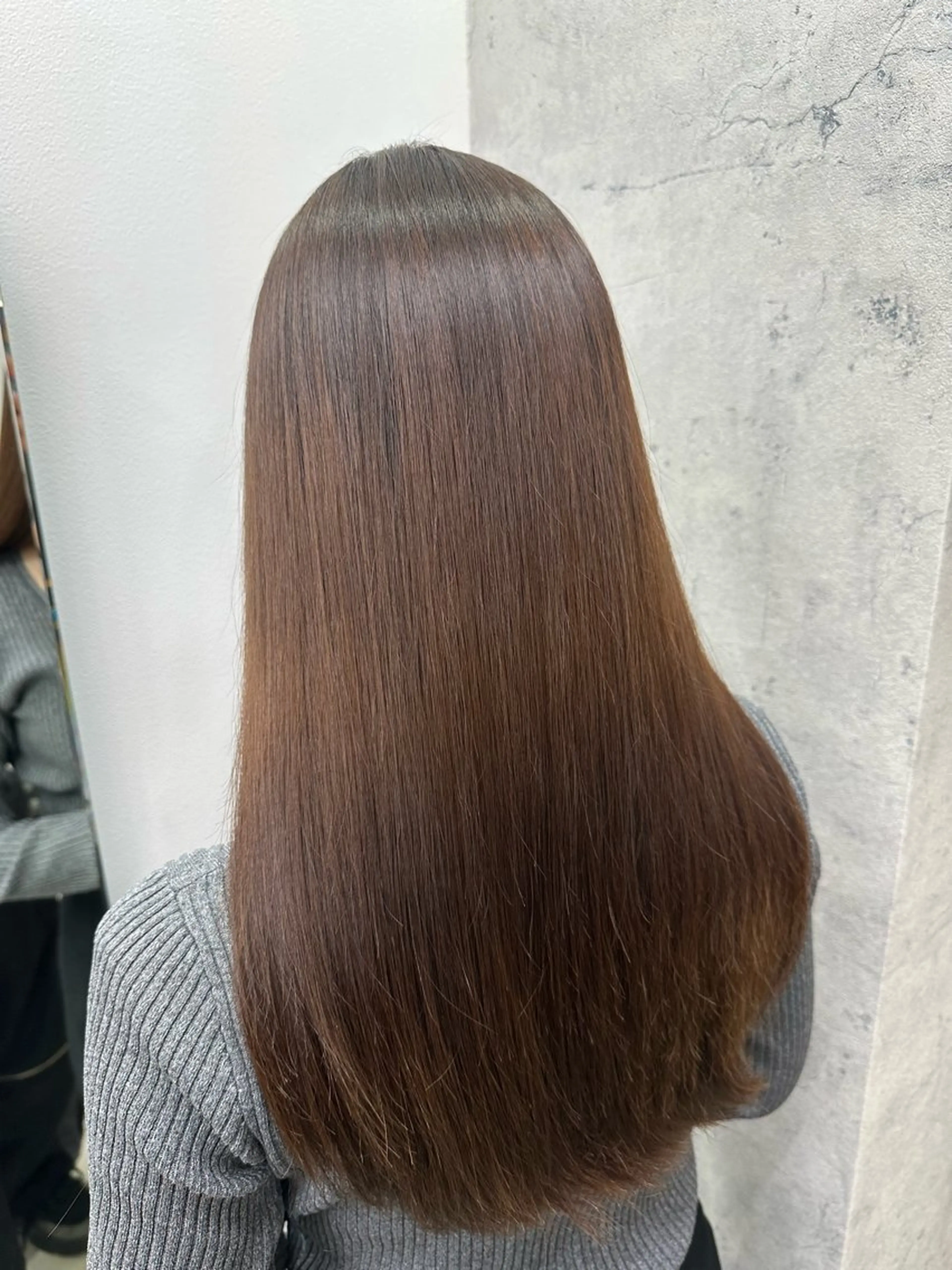パーマ 縮毛矯正 縮毛矯正 WARES所属・WARES TOWA ☾のヘアスタイル