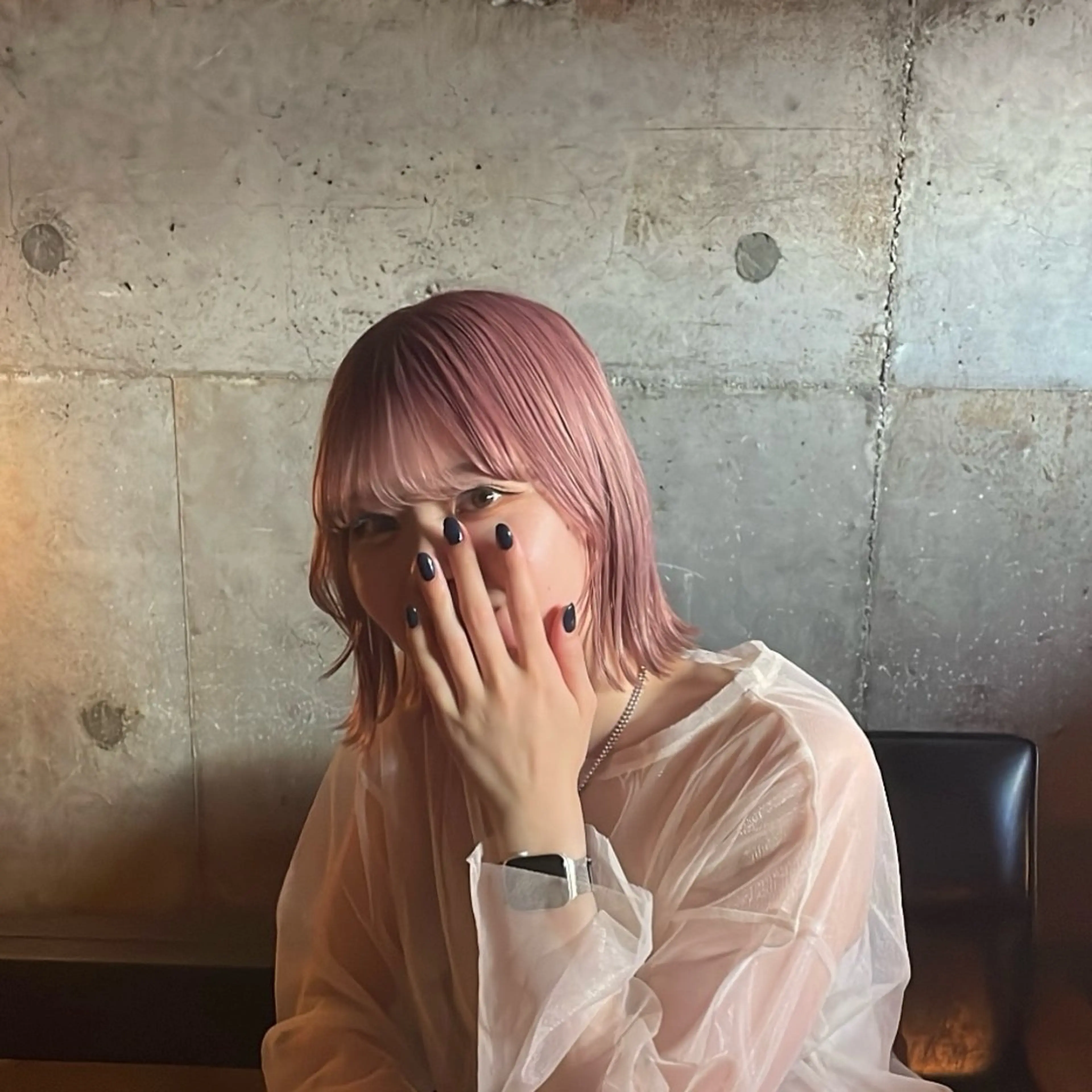 ショート カラー 野並 令弥のヘアスタイル