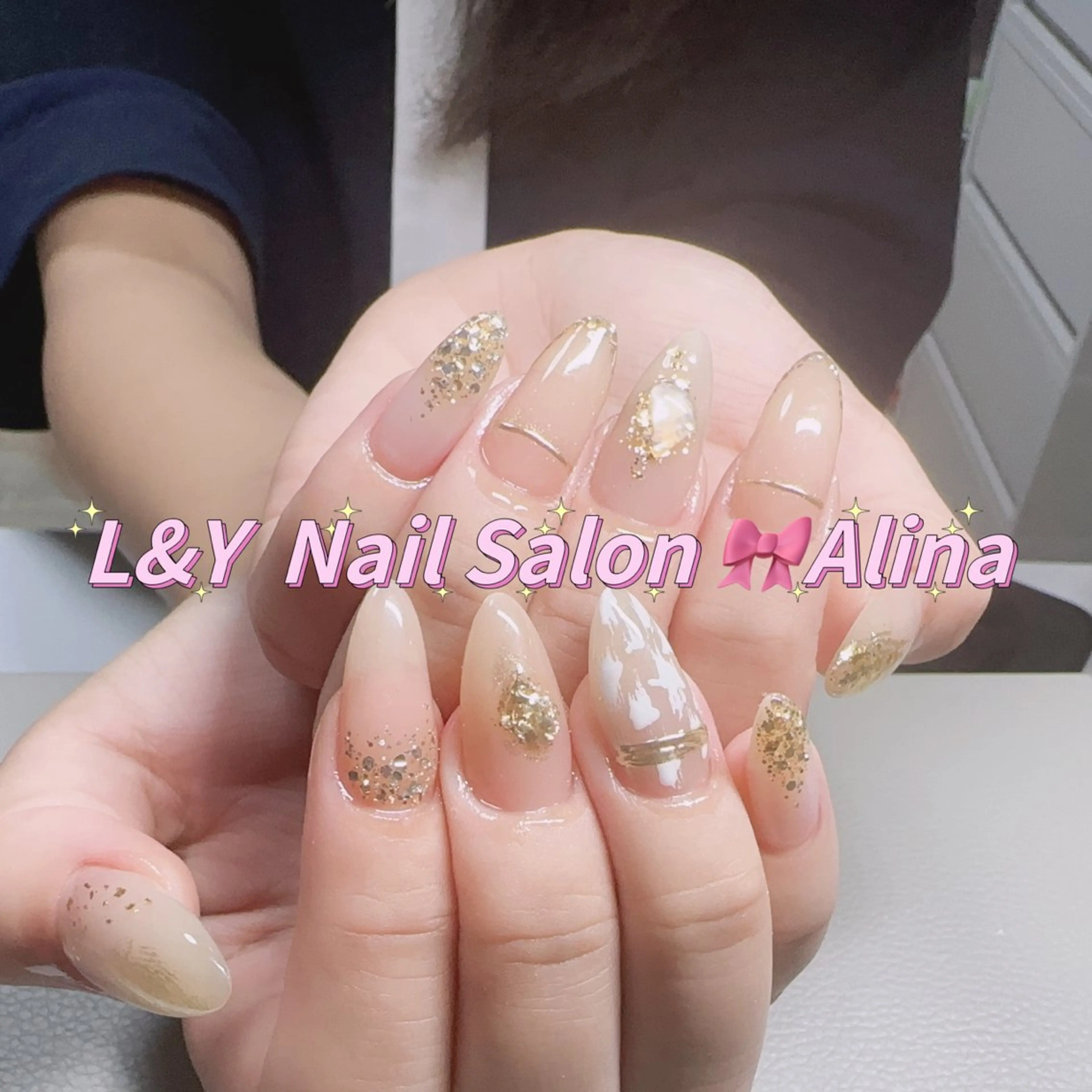 ネイル ハンドネイル ハンドケア L&Y Nail🎀 思雪のネイルデザイン