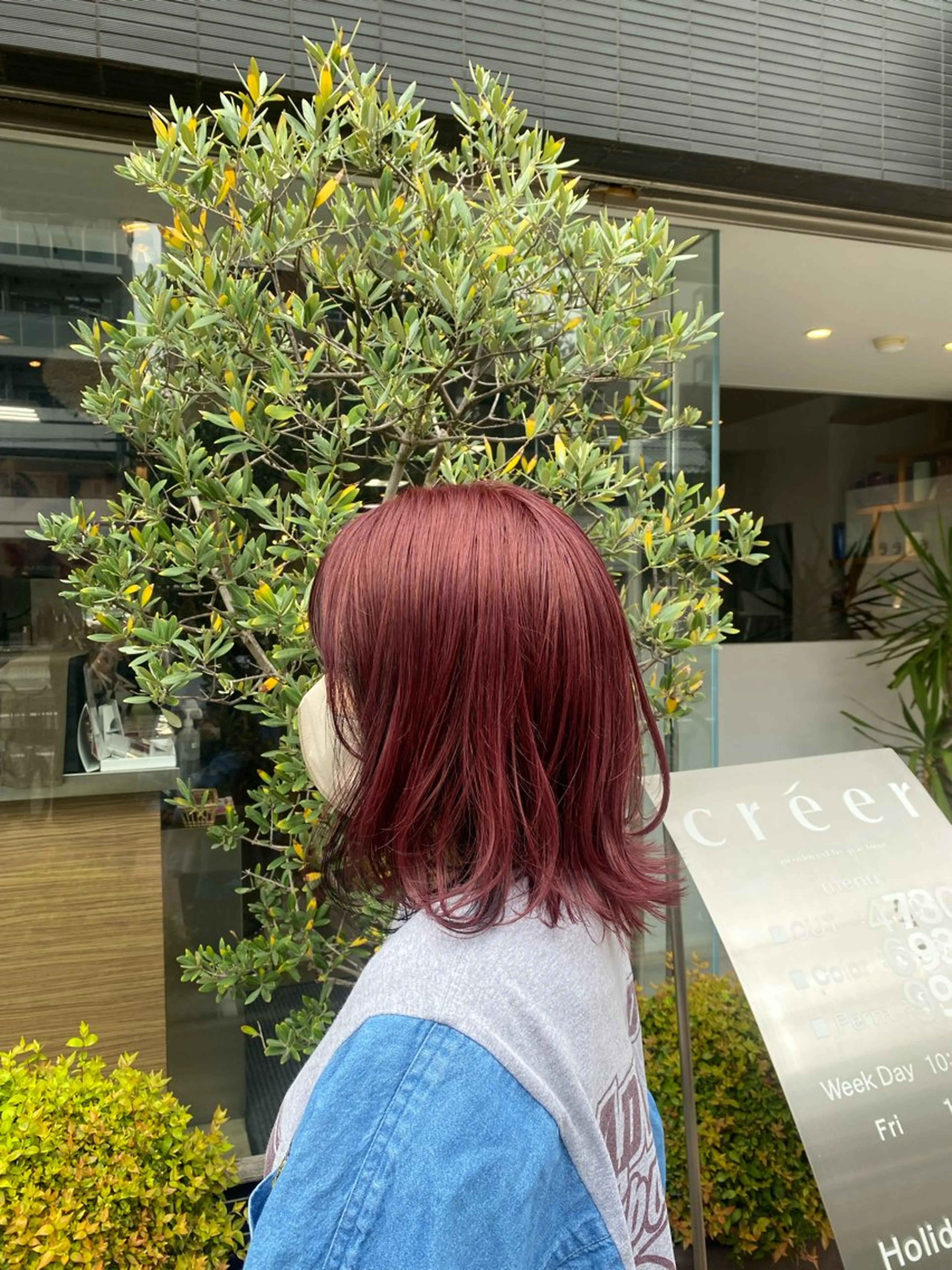 ミディアム 【creer都島】 ෆ‪irohaෆ‪のヘアスタイル