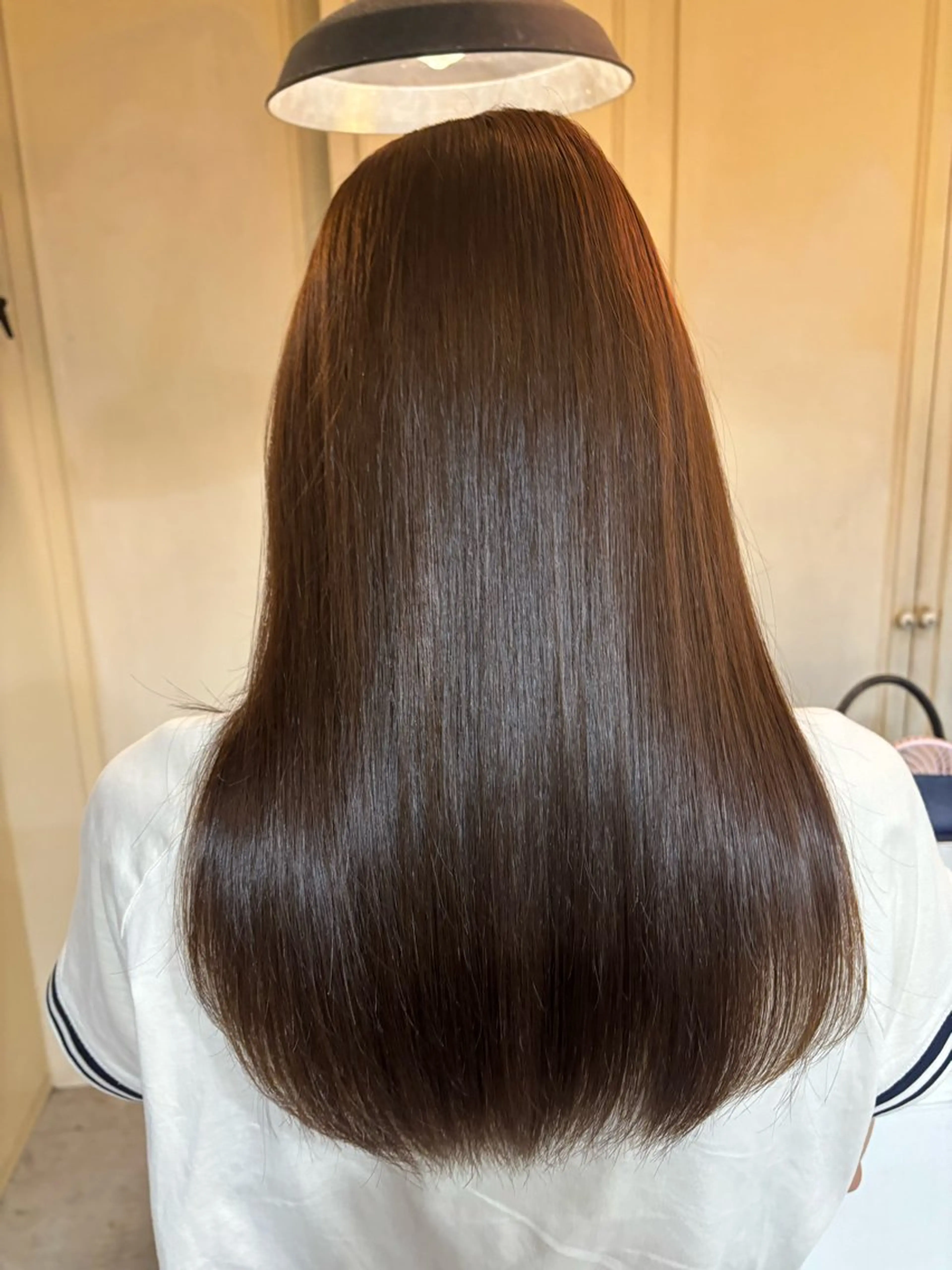 セミロング ヘアカラー トリートメント みゆ 🫧のヘアスタイル