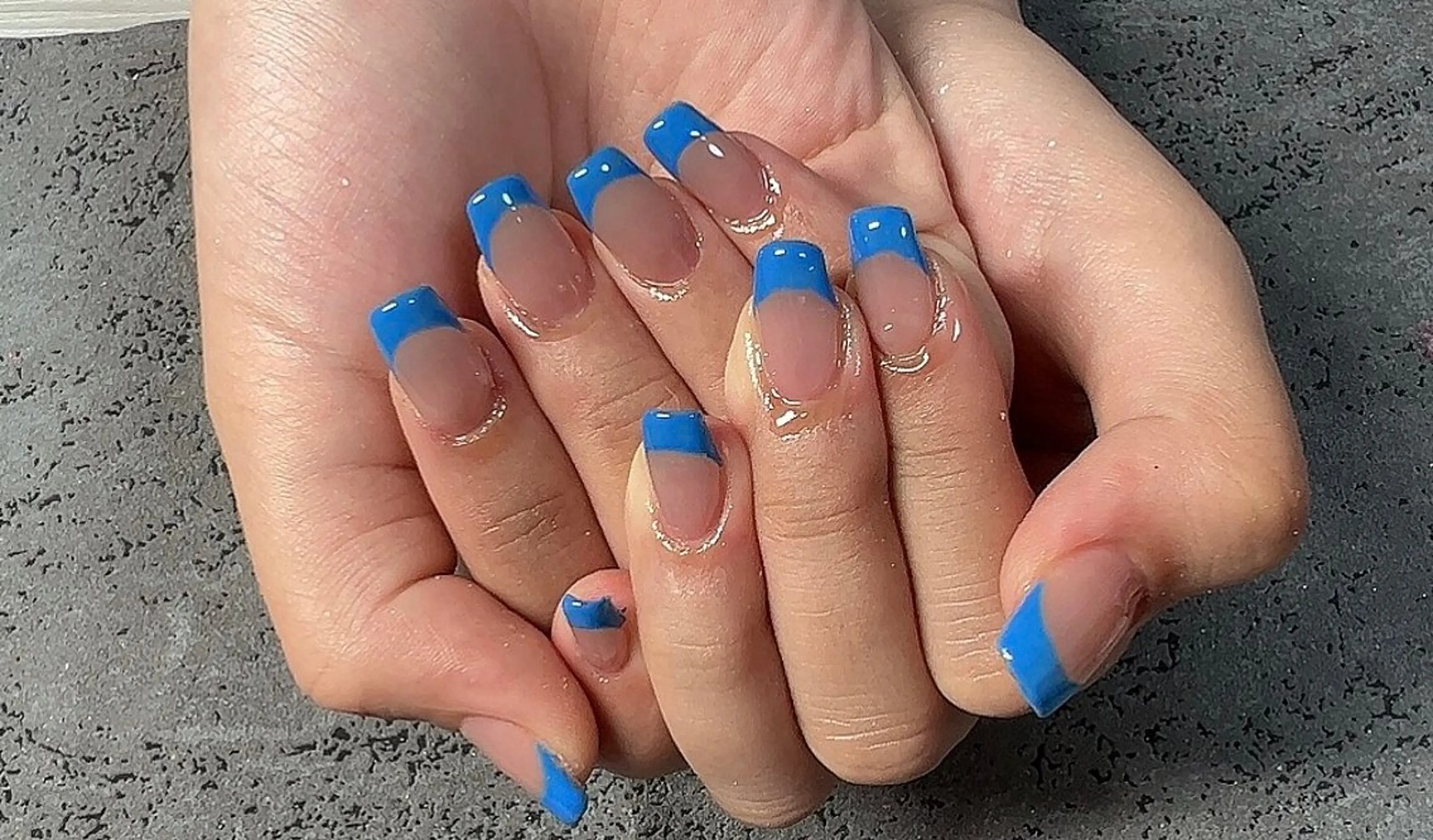 ネイル フレンチネイル ハンドネイル Ruana Nailのネイルデザイン