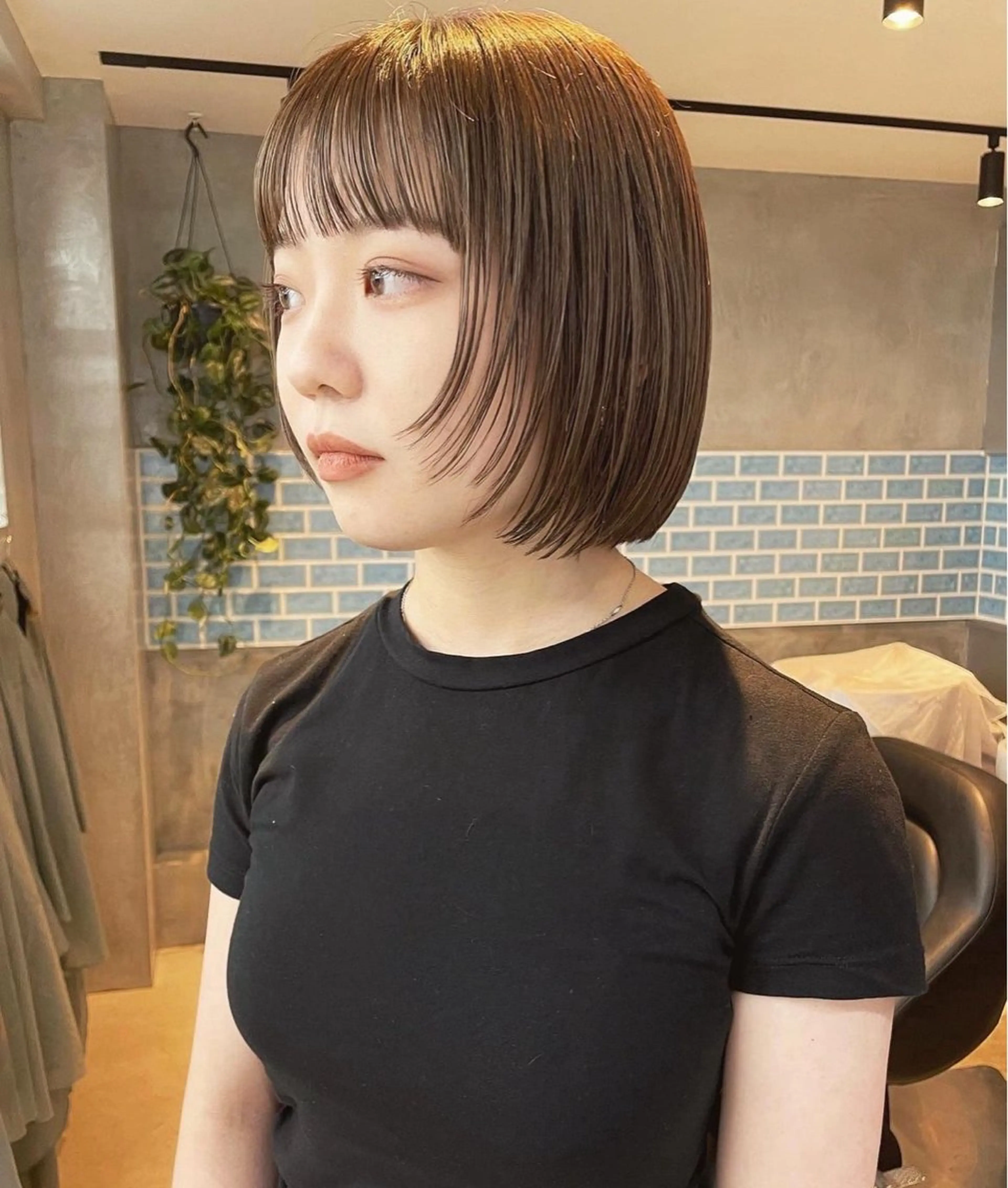 ミディアム ヘアカラー 🫧ほのか /透明感カラー🫧のヘアスタイル