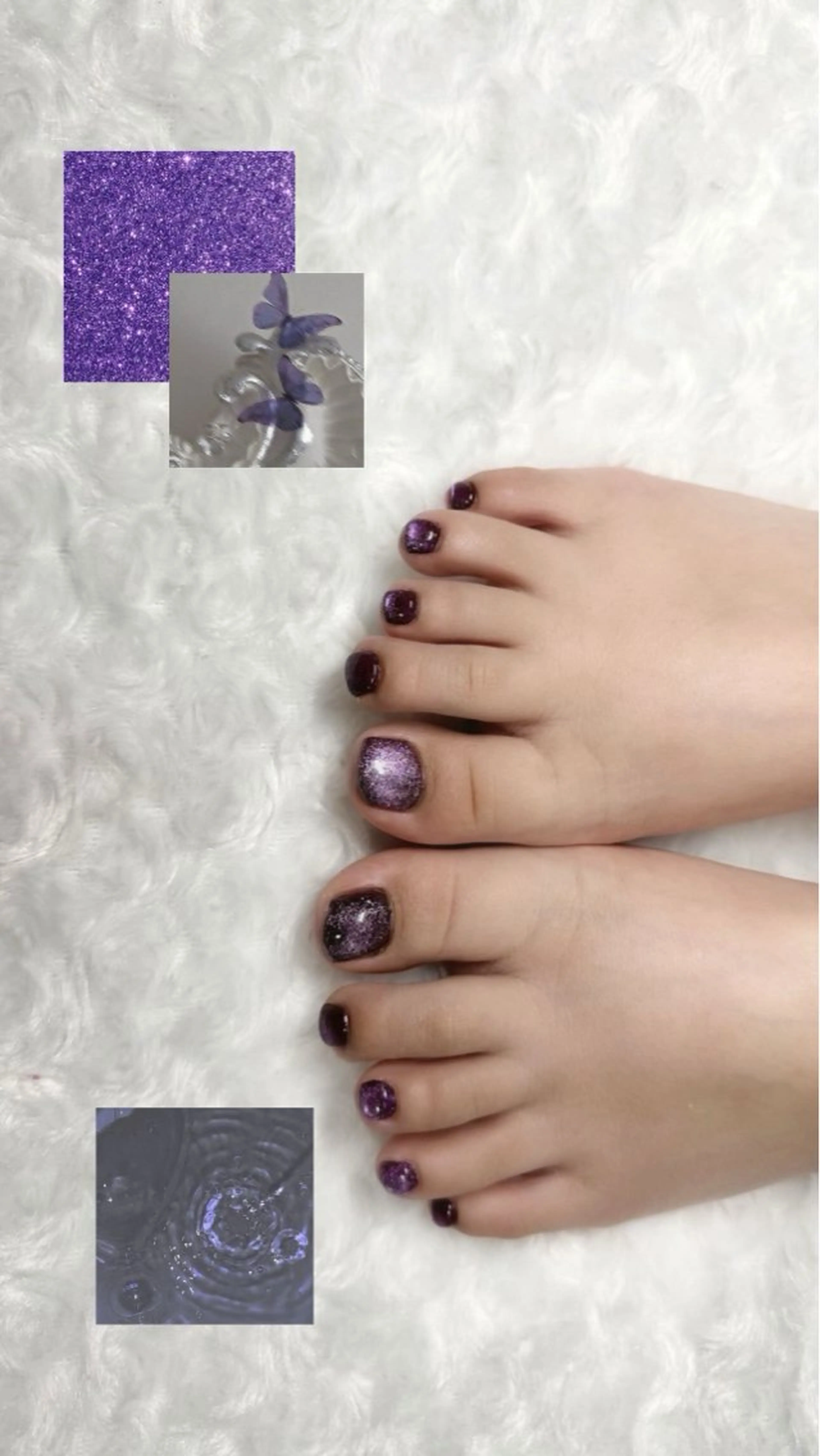 ネイル フットネイル Sawa ︎︎𓂃⟡.·のネイルデザイン