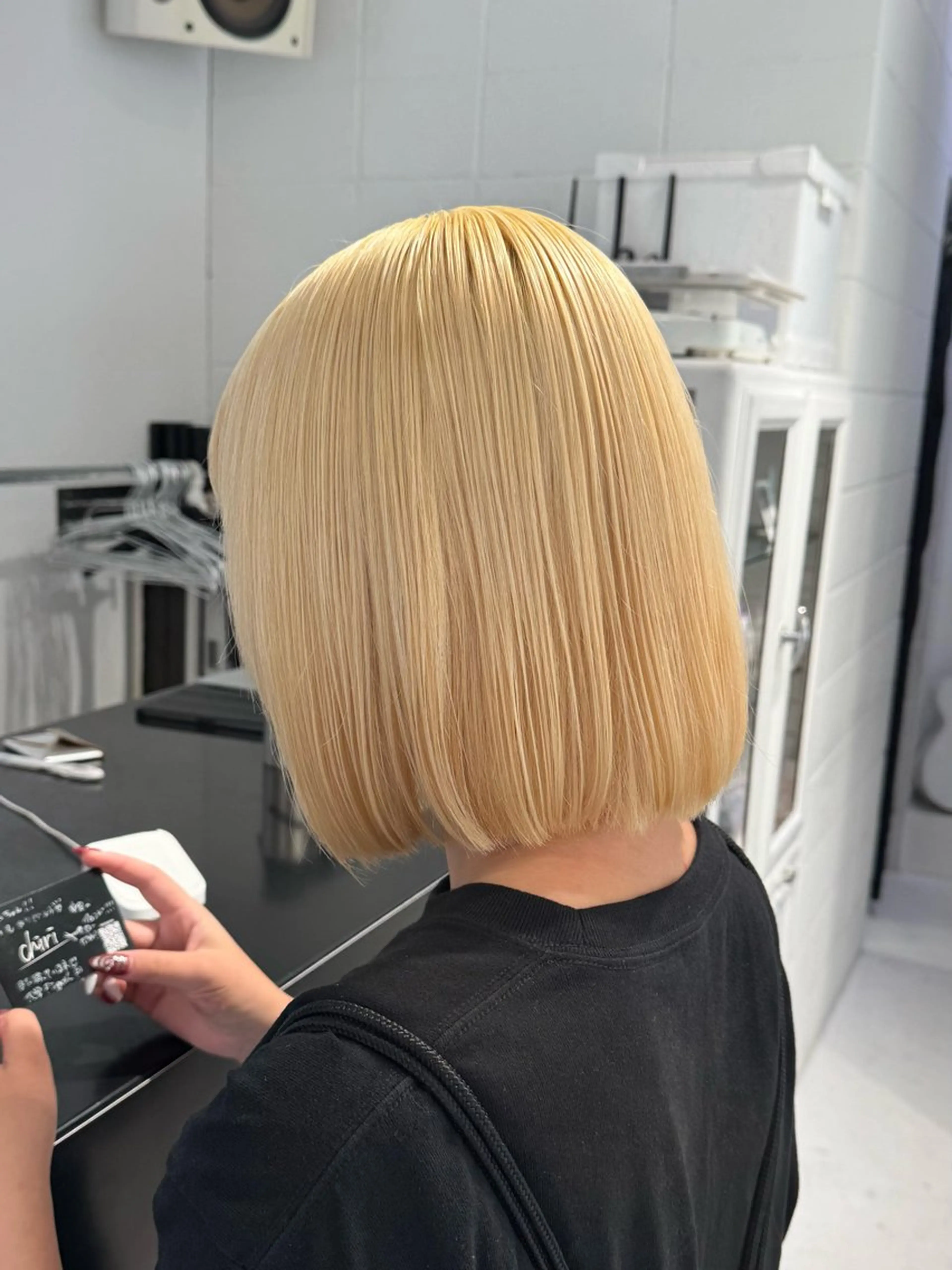ショート カラー ヘアカラー 透明感カラー🫧 ちり🍎のヘアスタイル