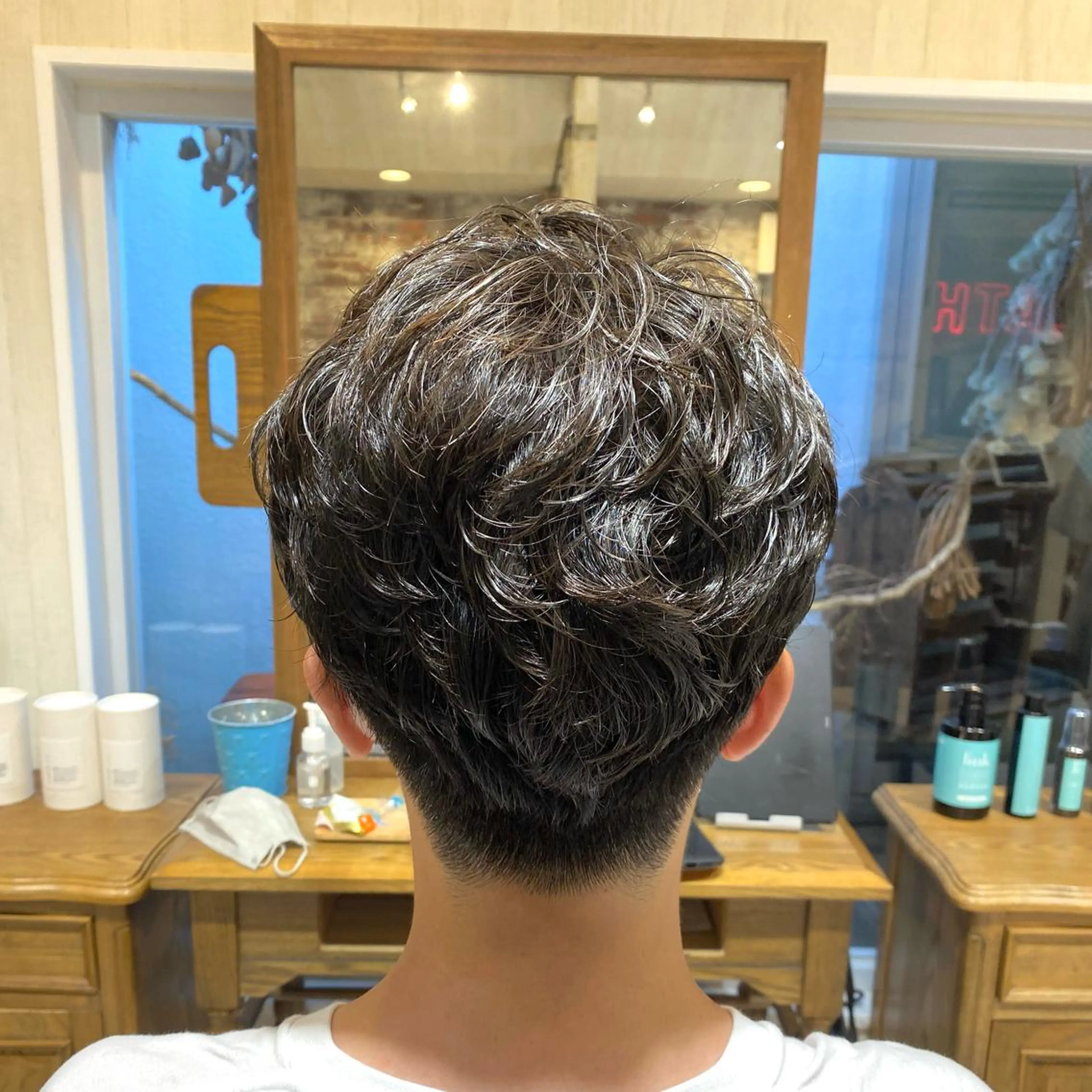 🫧新規限定クーポン🫧メンズカット➕パーマ➕プチトリートメント 新規 ¥4500の写真