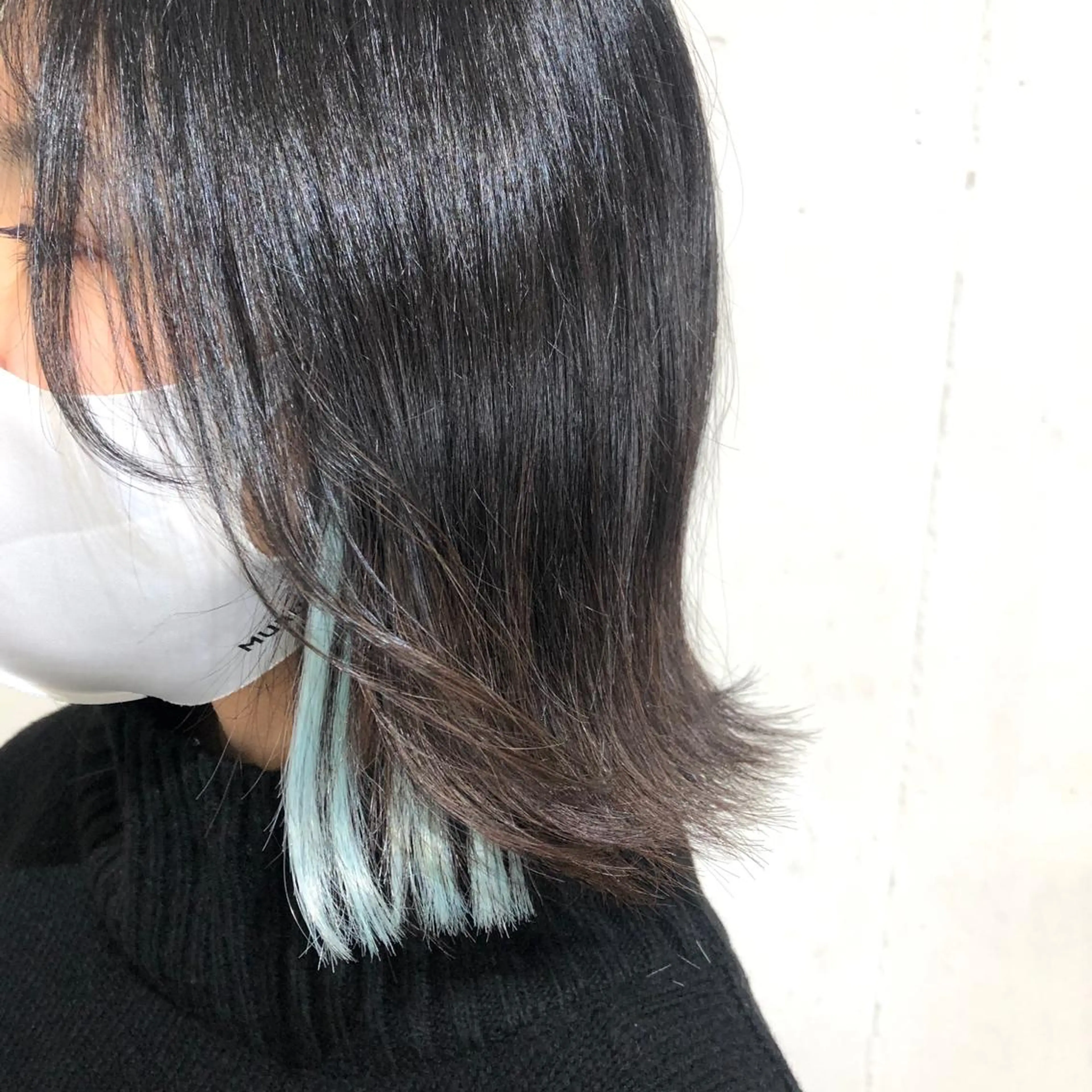 ミディアム カラー パーマ ヘアアレンジ 八巻 晴香のヘアスタイル