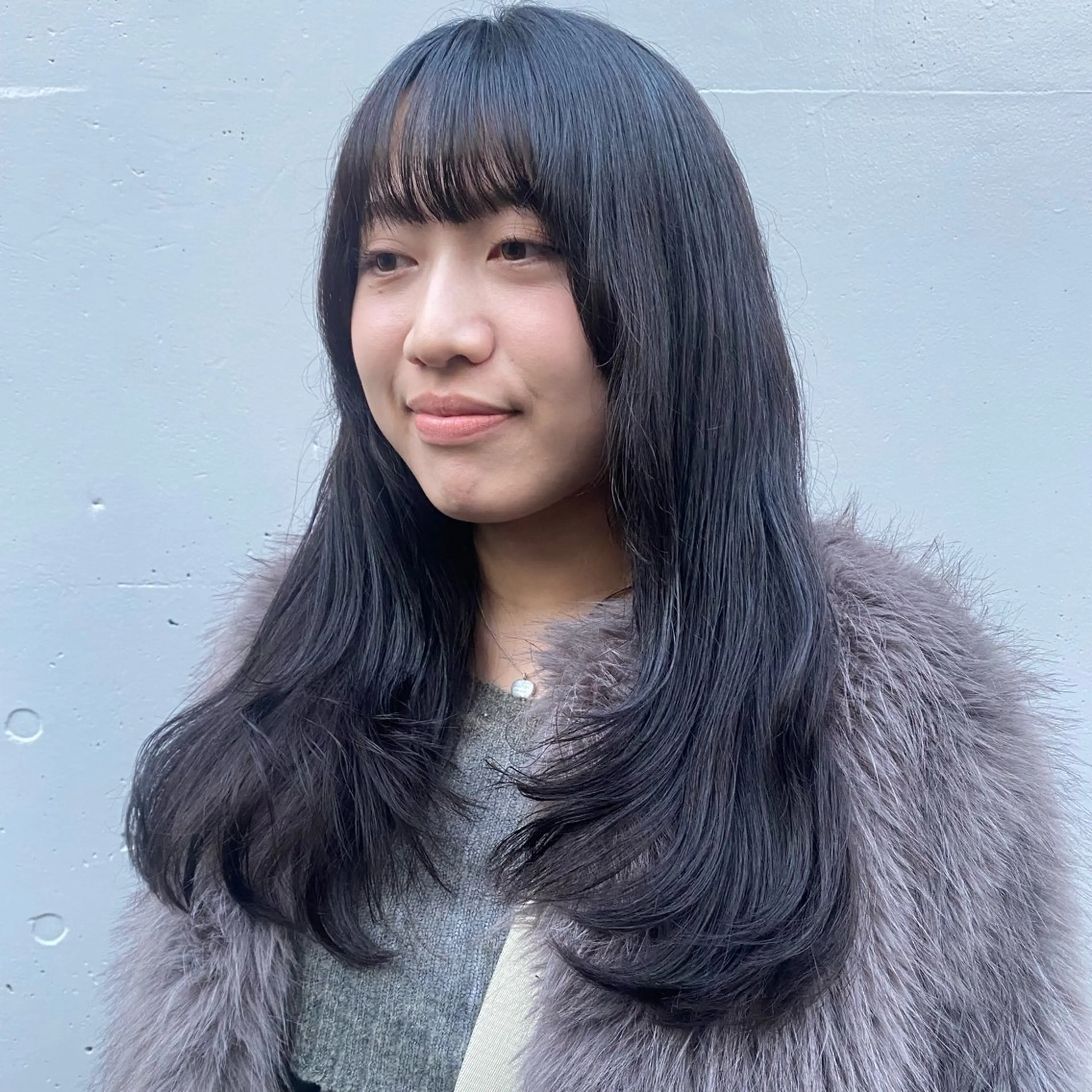 ロング カラー カット ヘアカラー les baladins du miroir所属・🍃YURI 🍃のヘアスタイル