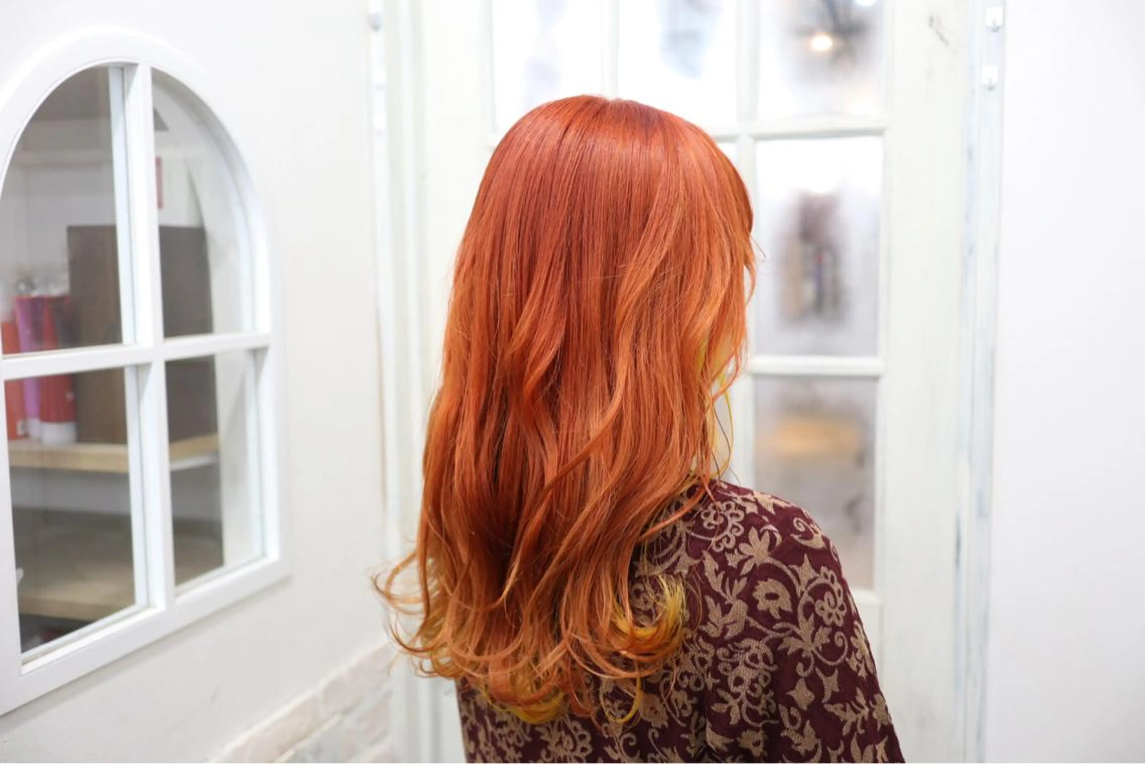 ロング カラー アディクシーカラー ベージュカラー ブリーチ ケアブリーチ ダブルカラー ヘアカラー トリートメント ✨池袋ブリーチ特化 Hibiki✨のヘアスタイル