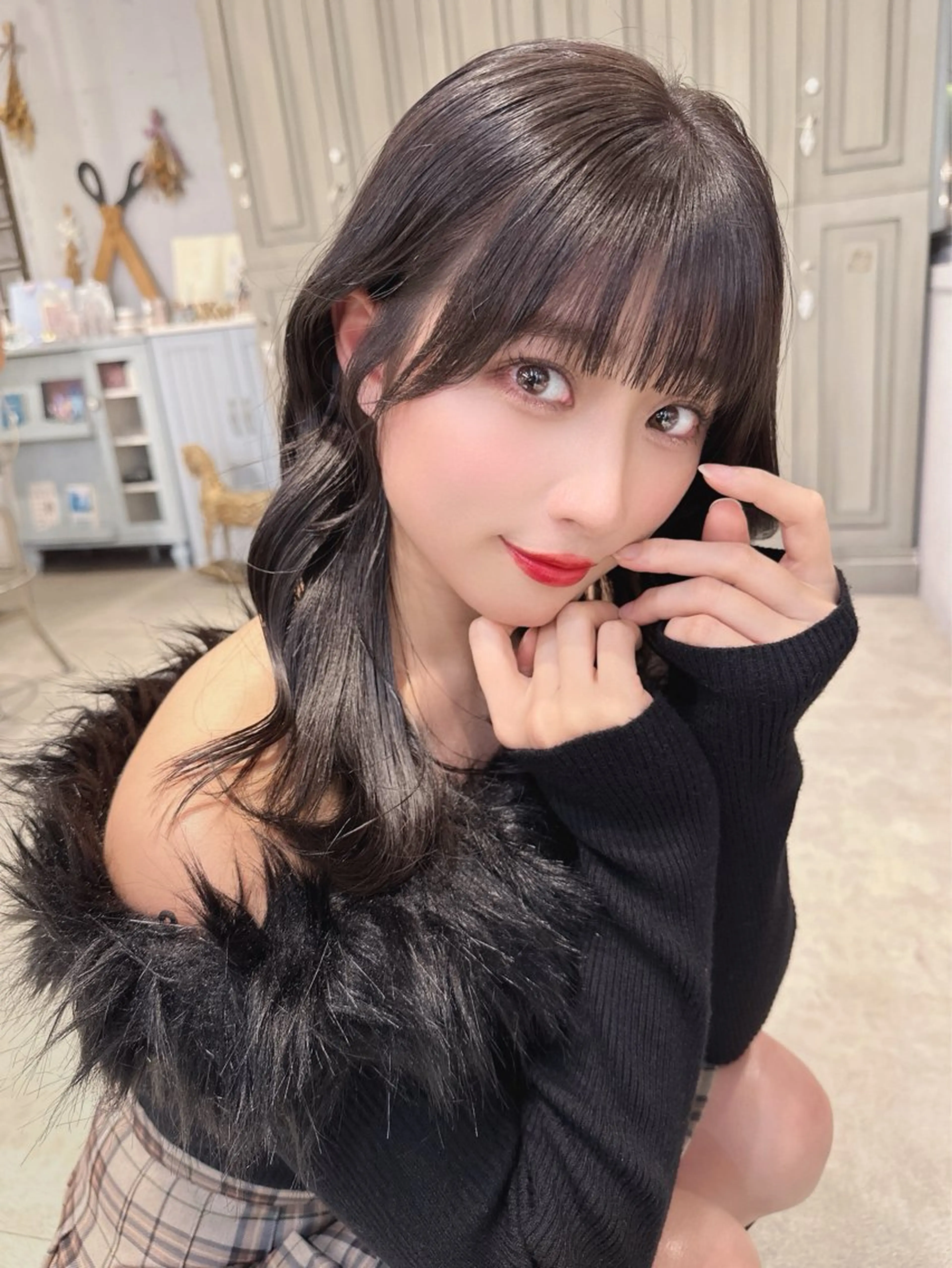 ミディアム 瀬畑 拓海のヘアスタイル