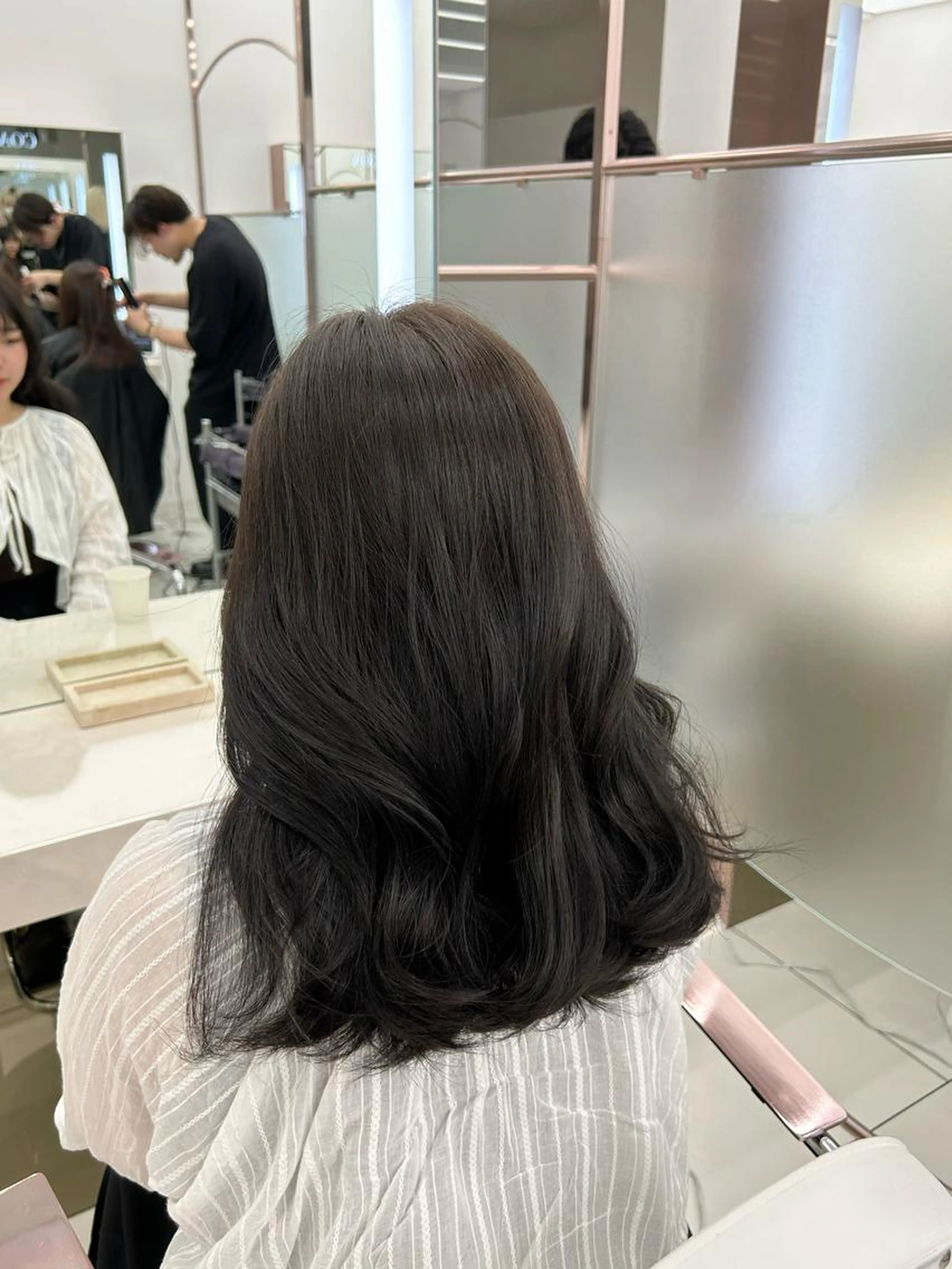 【美容室で至福のひととき🧖‍♀️🧴】透明感カラー➕トリートメント➕5分マッサージの写真
