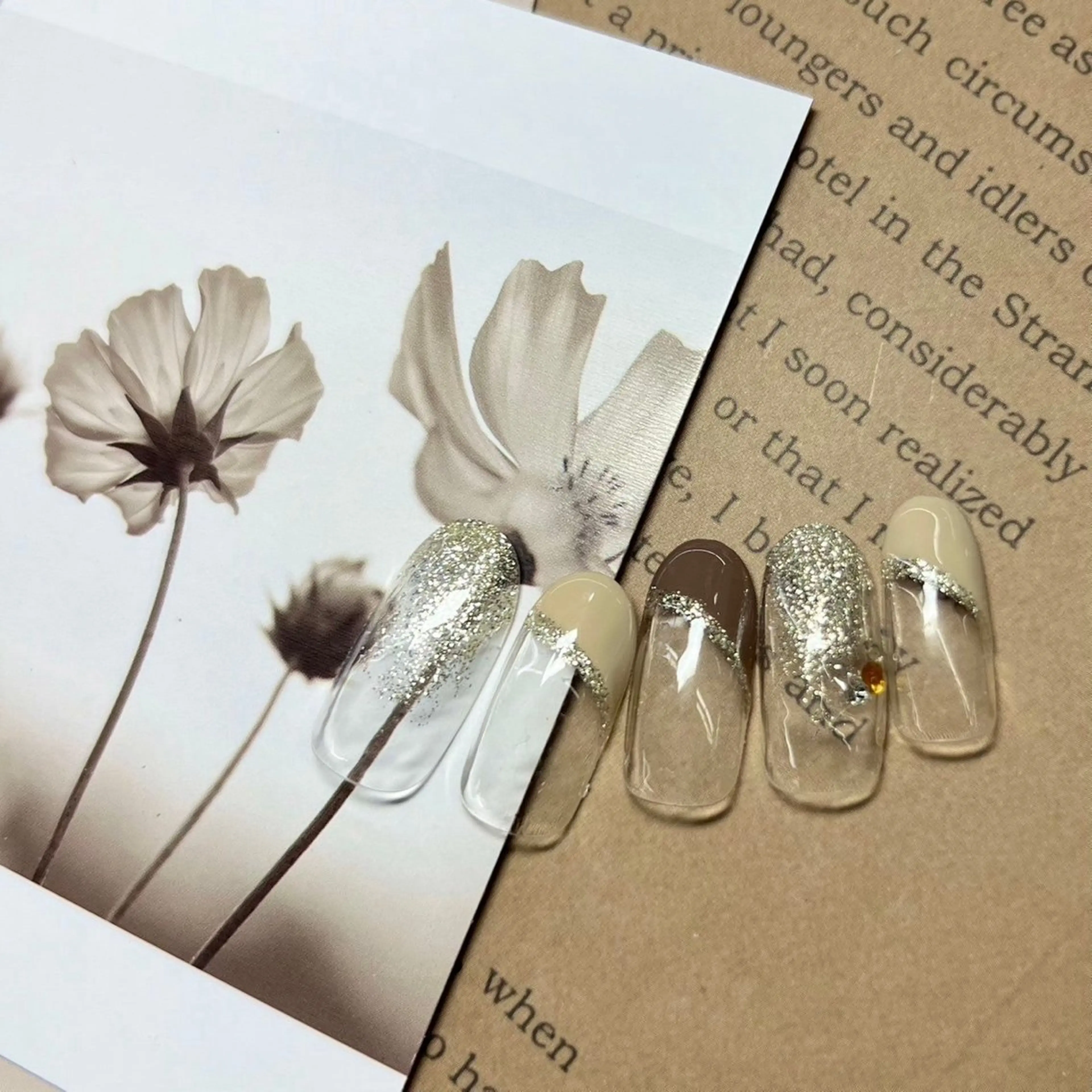 ネイル ⭐︎休業中の練習⭐︎ JNA認定講師髙橋のネイルデザイン