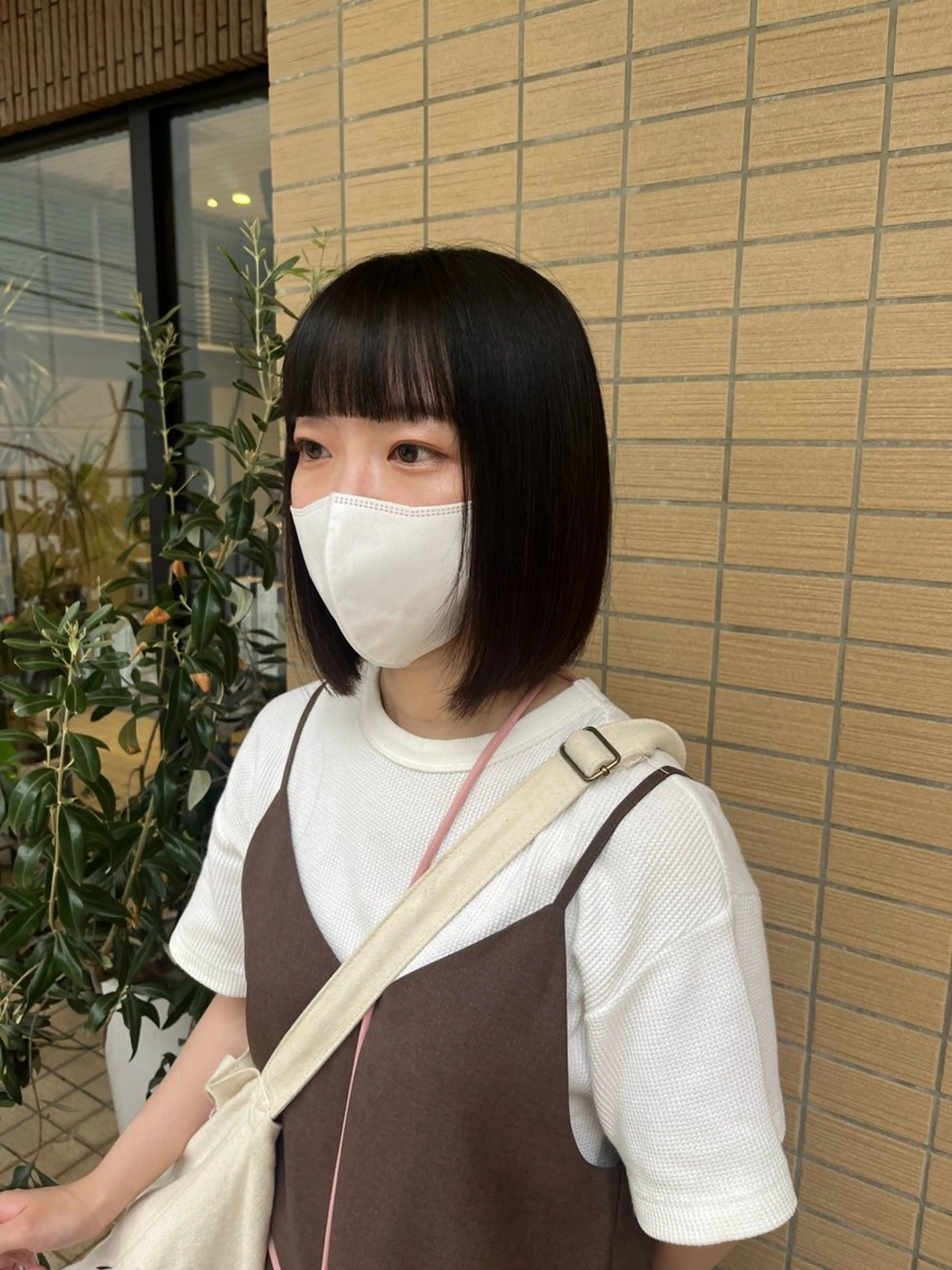 ショート こまつばらみお/レイ ヤー/ダブルカラーのヘアスタイル