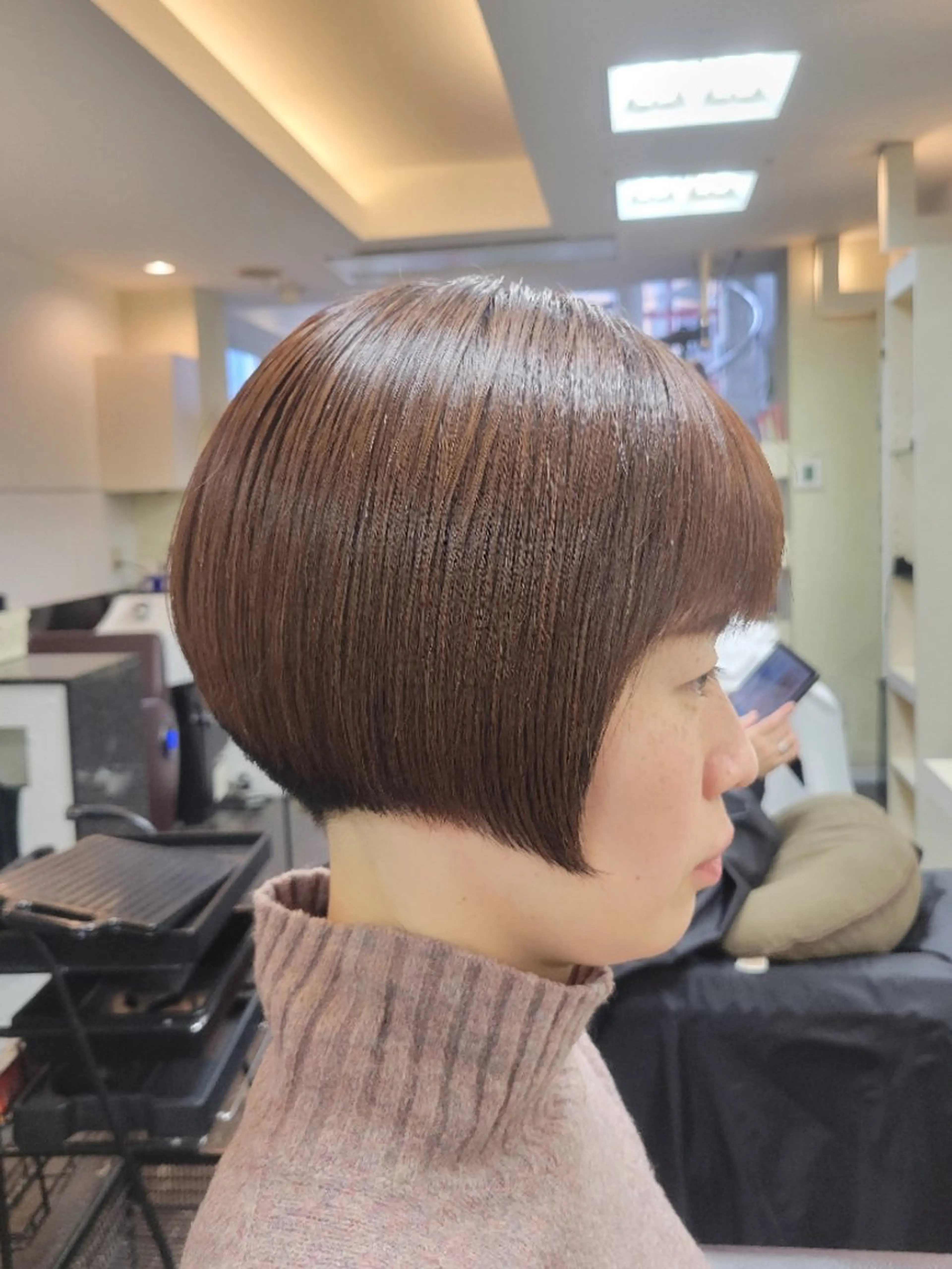 ショート ボブ 遠藤 史秋のヘアスタイル